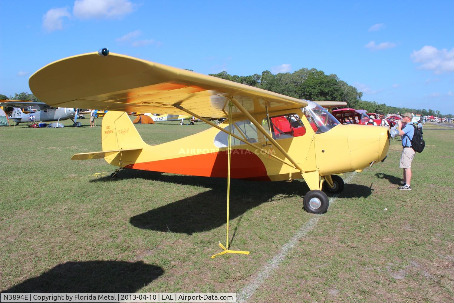 N3894E, 1947 Champion 7AC C/N 7AC-7111, Champion 7AC in vintage parking at Sun N Fun
