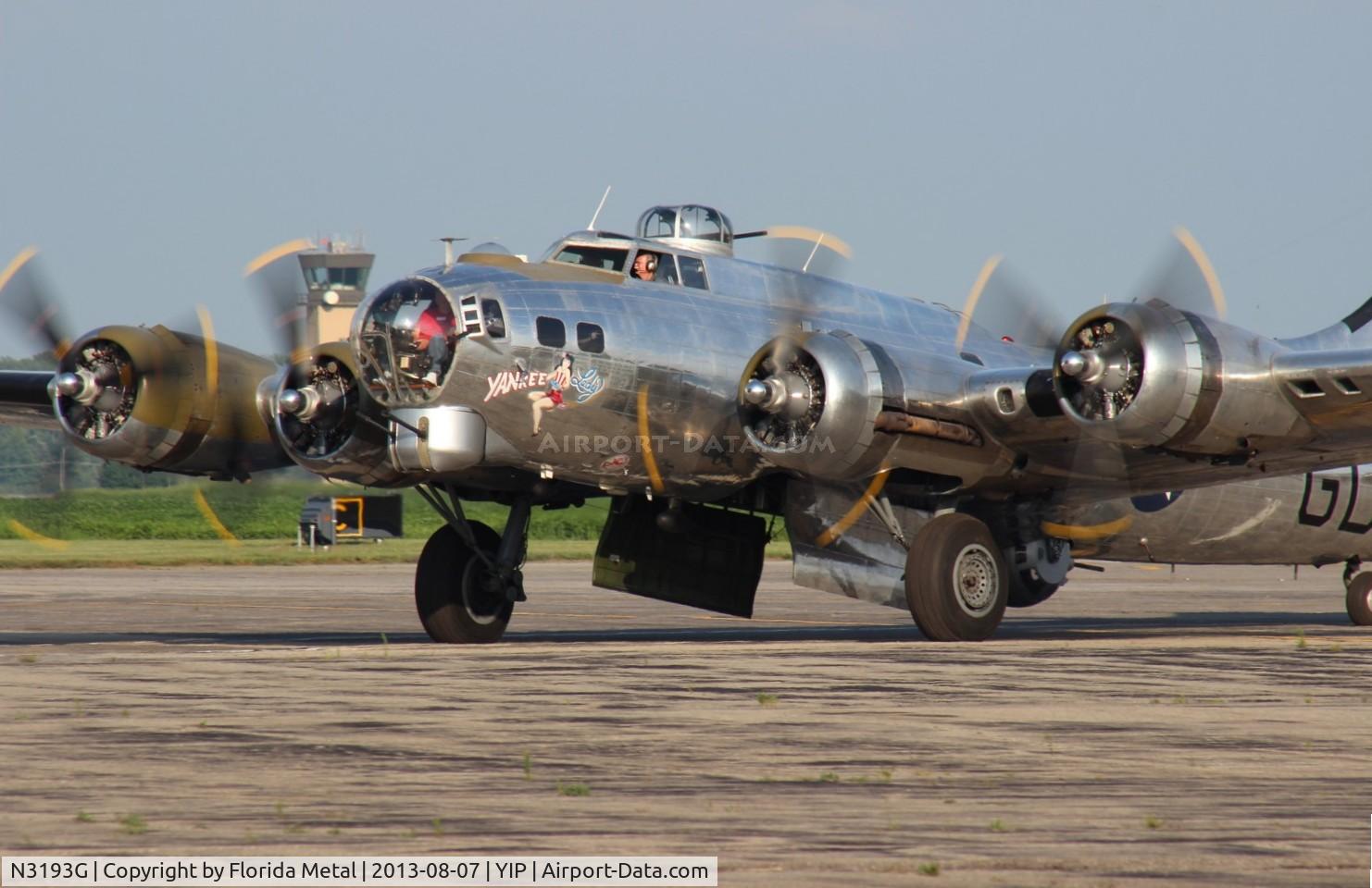 N3193G, 1944 Boeing B-17G Flying Fortress C/N 77255, Yankee Lady