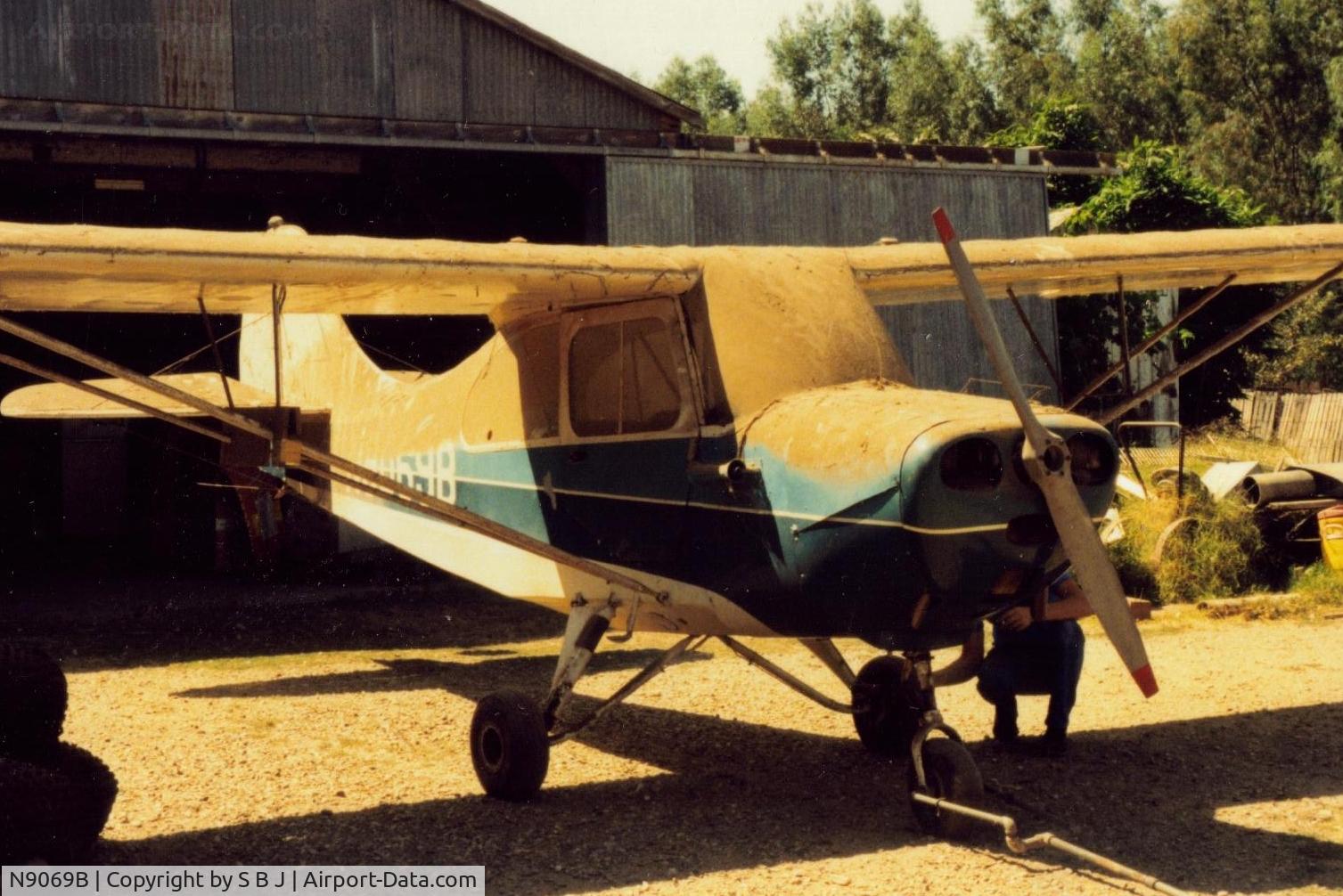 N9069B, 1958 Champion 7FC C/N 7FC-153, A little dusty since last flight!!