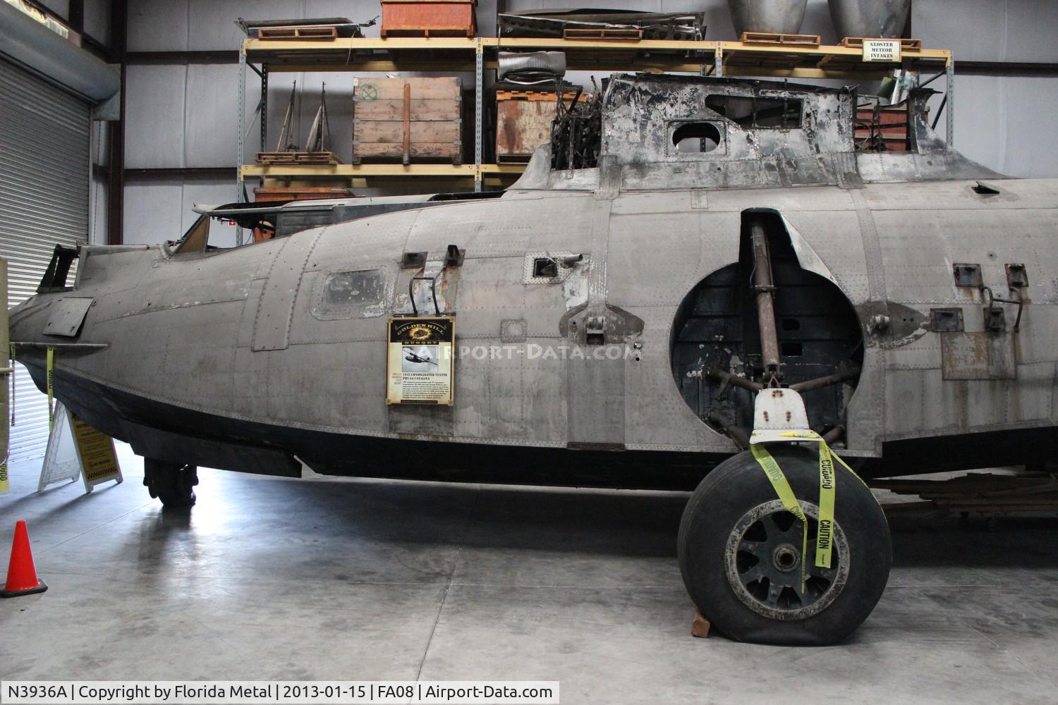 N3936A, 1942 Consolidated Vultee PBY-5A C/N 33966, Kermits PBY restoration project at Fantasy of Flight