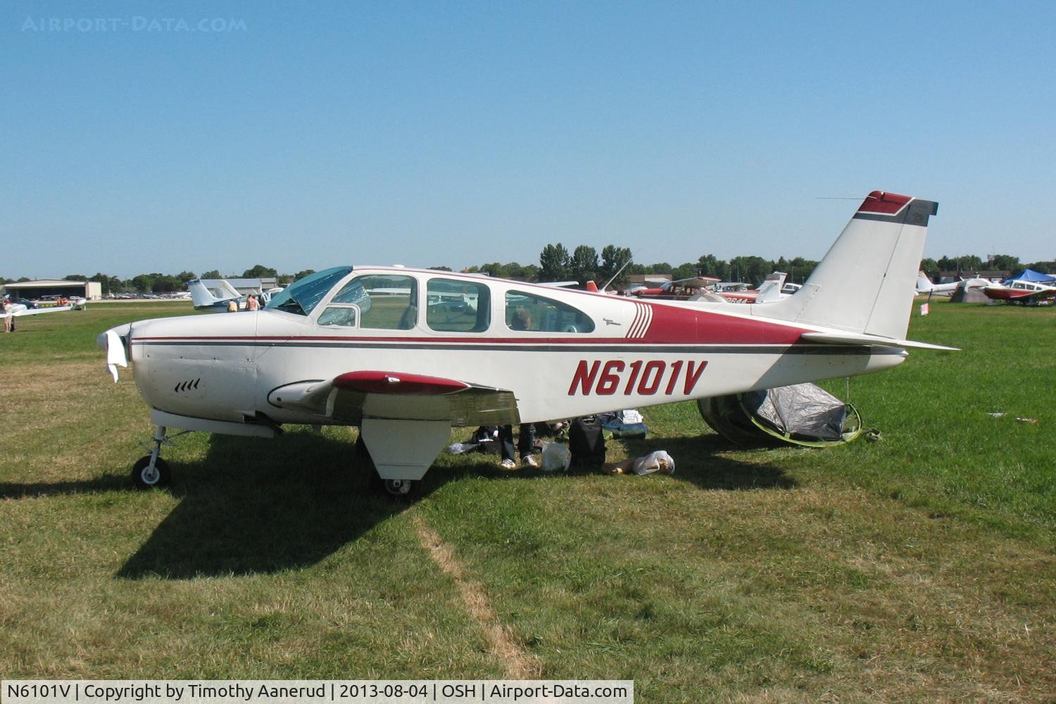 N6101V, 1965 Beech 35-C33 Debonair C/N CD-848, 1965 Beech 35-C33, c/n: CD-848