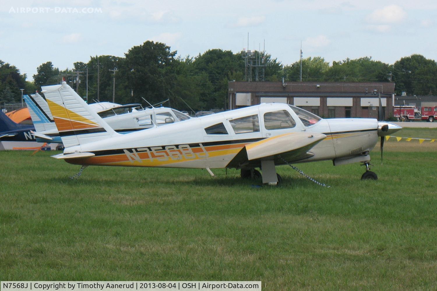 N7568J, 1968 Piper PA-28R-180 Cherokee Arrow C/N 28R-30947, 1968 Piper PA-28R-180, c/n: 28R-30947