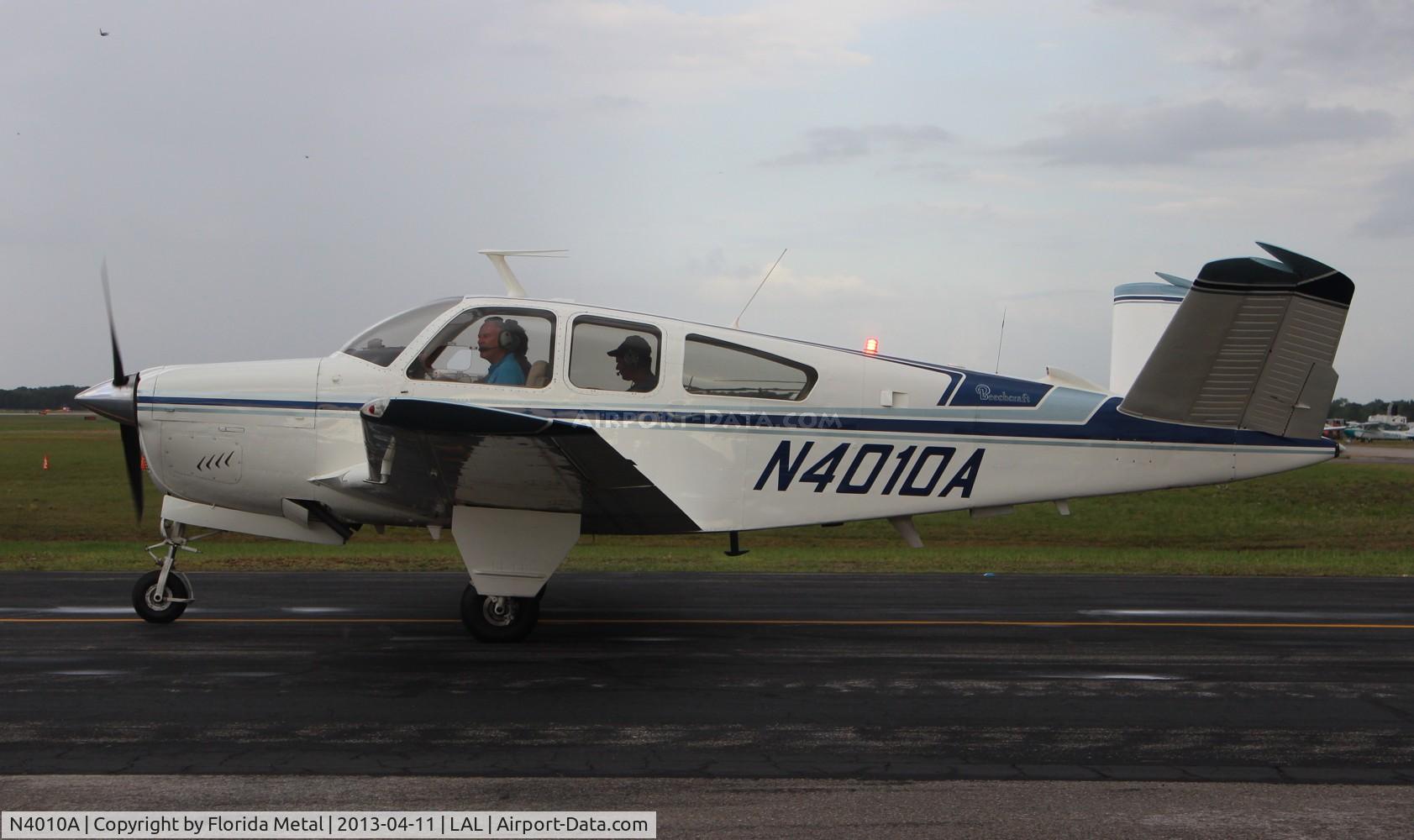 N4010A, 1970 Beech V35B Bonanza C/N D-9099, Beech V35B at Sun N Fun