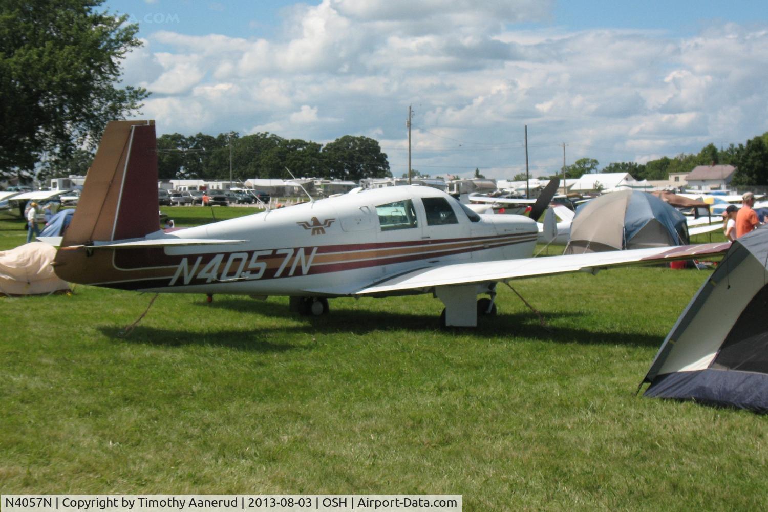 N4057N, 1968 Mooney M20C Ranger C/N 680027, 1968 Mooney M20C, c/n: 680027