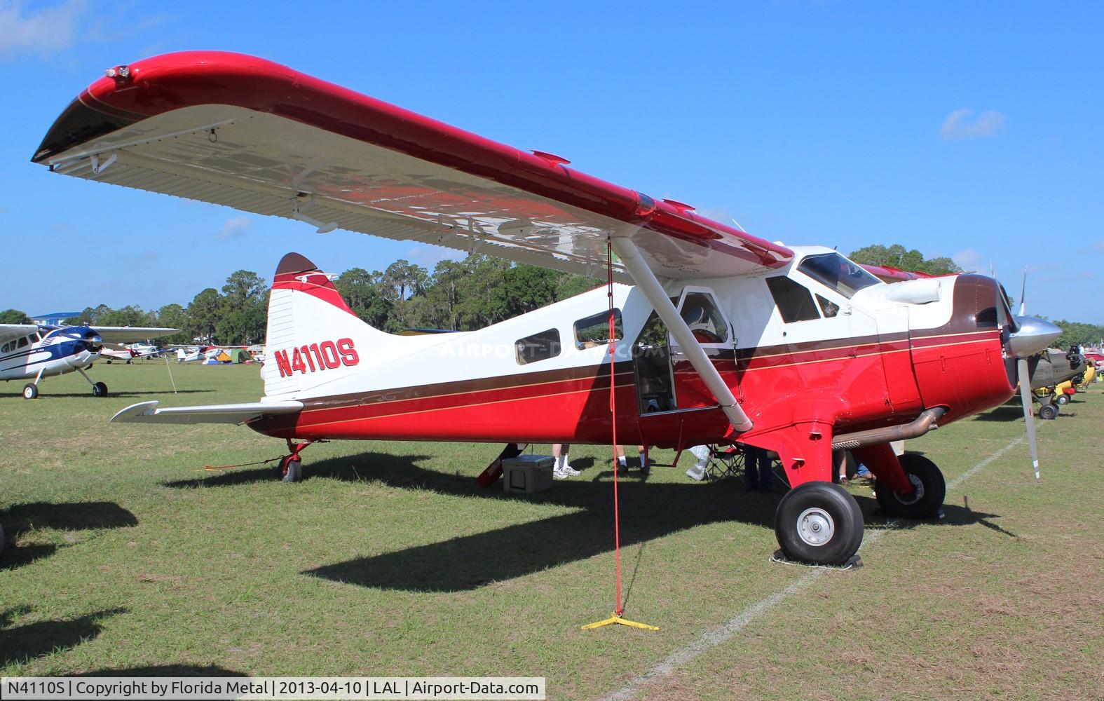 N4110S, 1953 De Havilland Canada DHC-2 Beaver Mk.1 C/N 593, DHC-2 Beaver at Sun N Fun