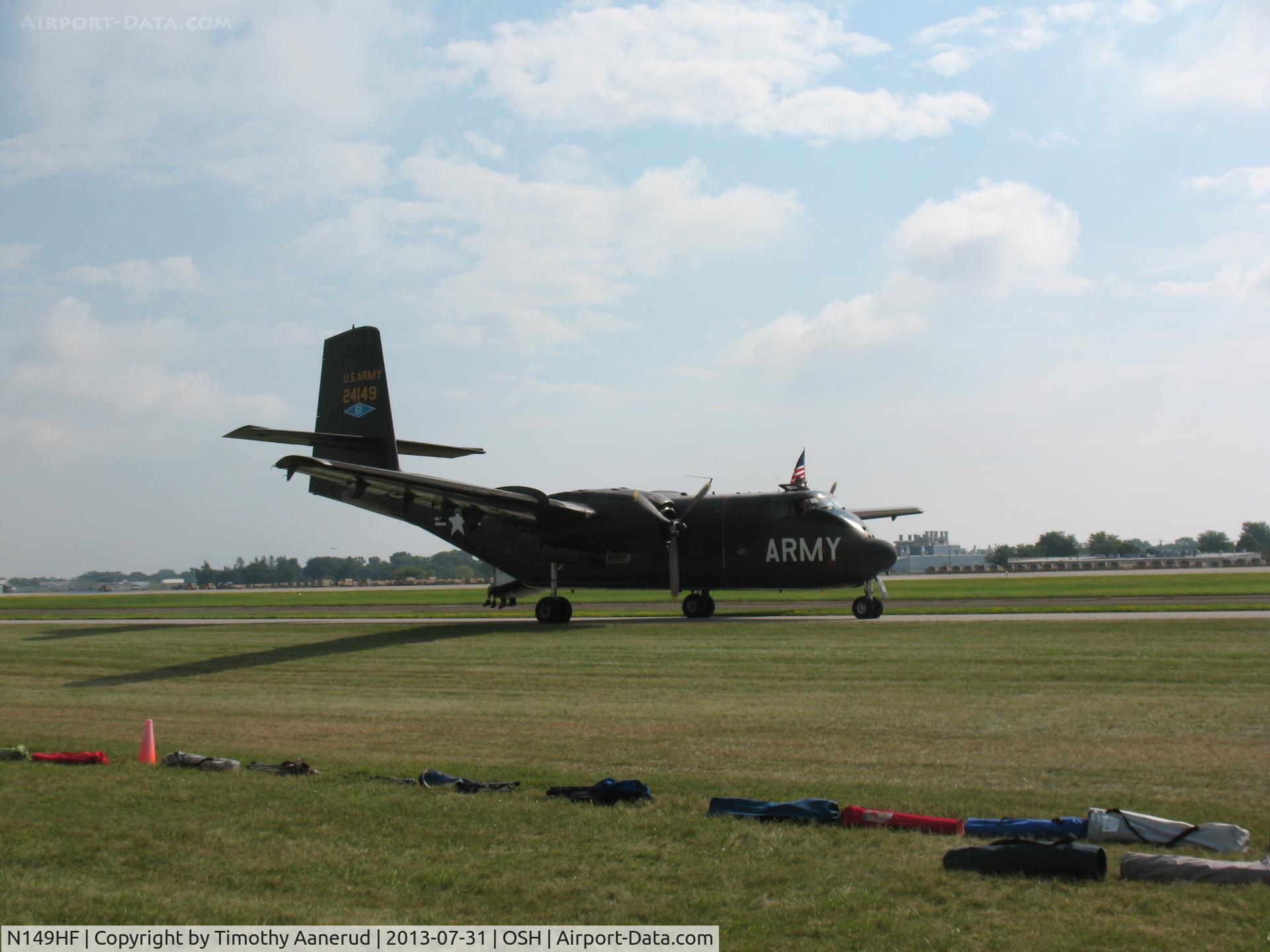 N149HF, 1962 De Havilland Canada DHC-4A Caribou C/N 85, 1962 De Havilland Canada DHC-4A Caribou, c/n: 85