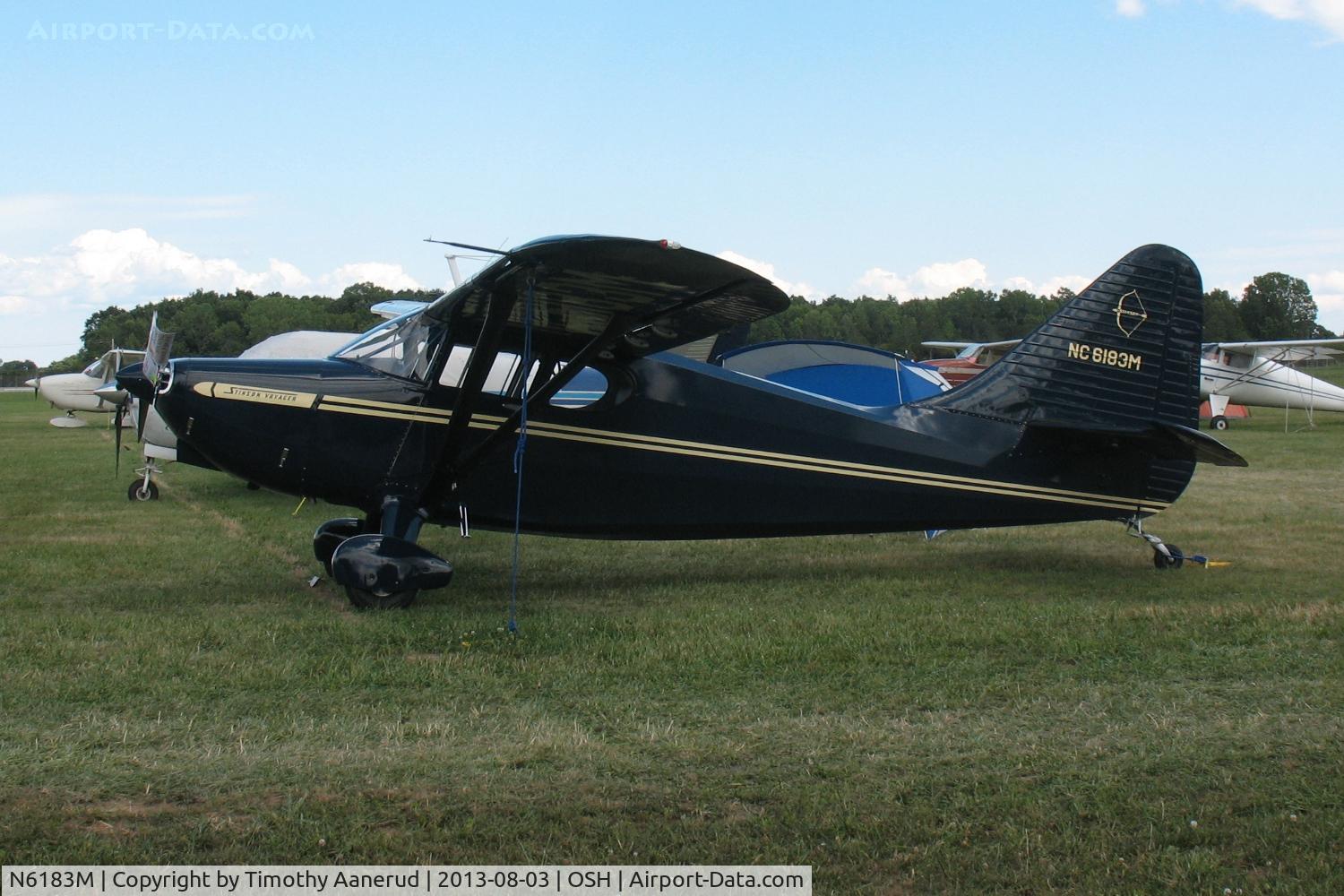 N6183M, 1948 Stinson 108-3 Voyager C/N 108-4183, 1948 Stinson 108-3, c/n: 108-4183