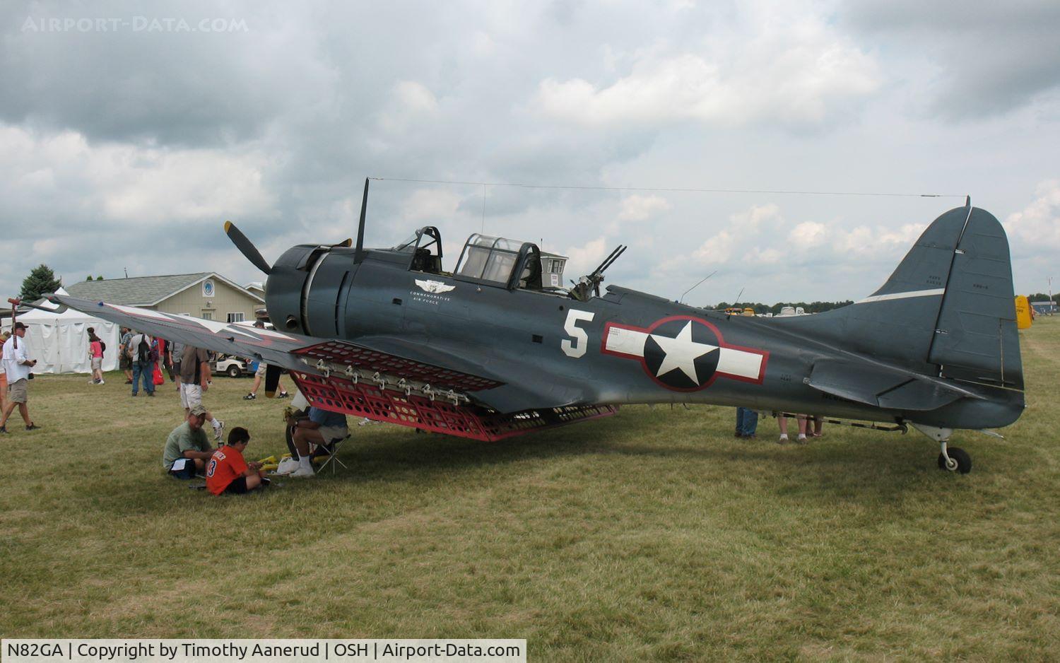N82GA, Douglas SBD-5 Dauntless C/N 54532, Douglas SBD-5, c/n: 54532