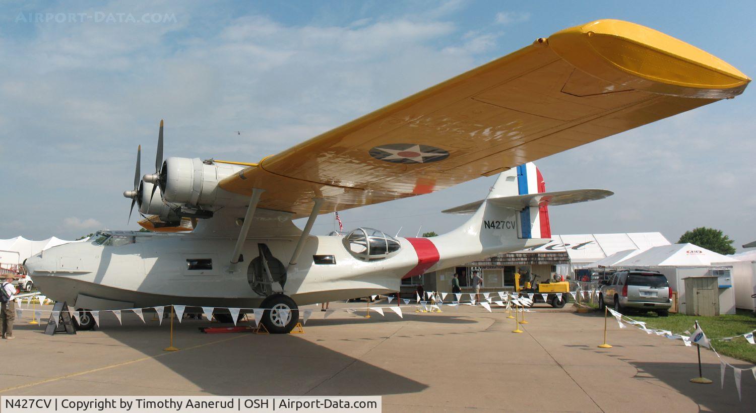 N427CV, 1943 Consolidated (Canadian Vickers) PBV-1A Canso A C/N 427, 1943 Consolidated Vultee 28-5AMC Canso A, c/n: 427