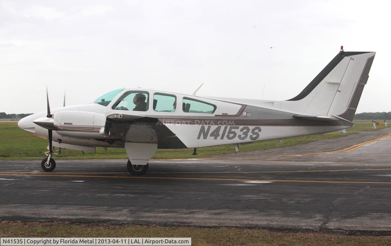 N4153S, 1975 Beech 95-B55 (T42A) Baron C/N TC-1871, Beech 55 at Sun N Fun