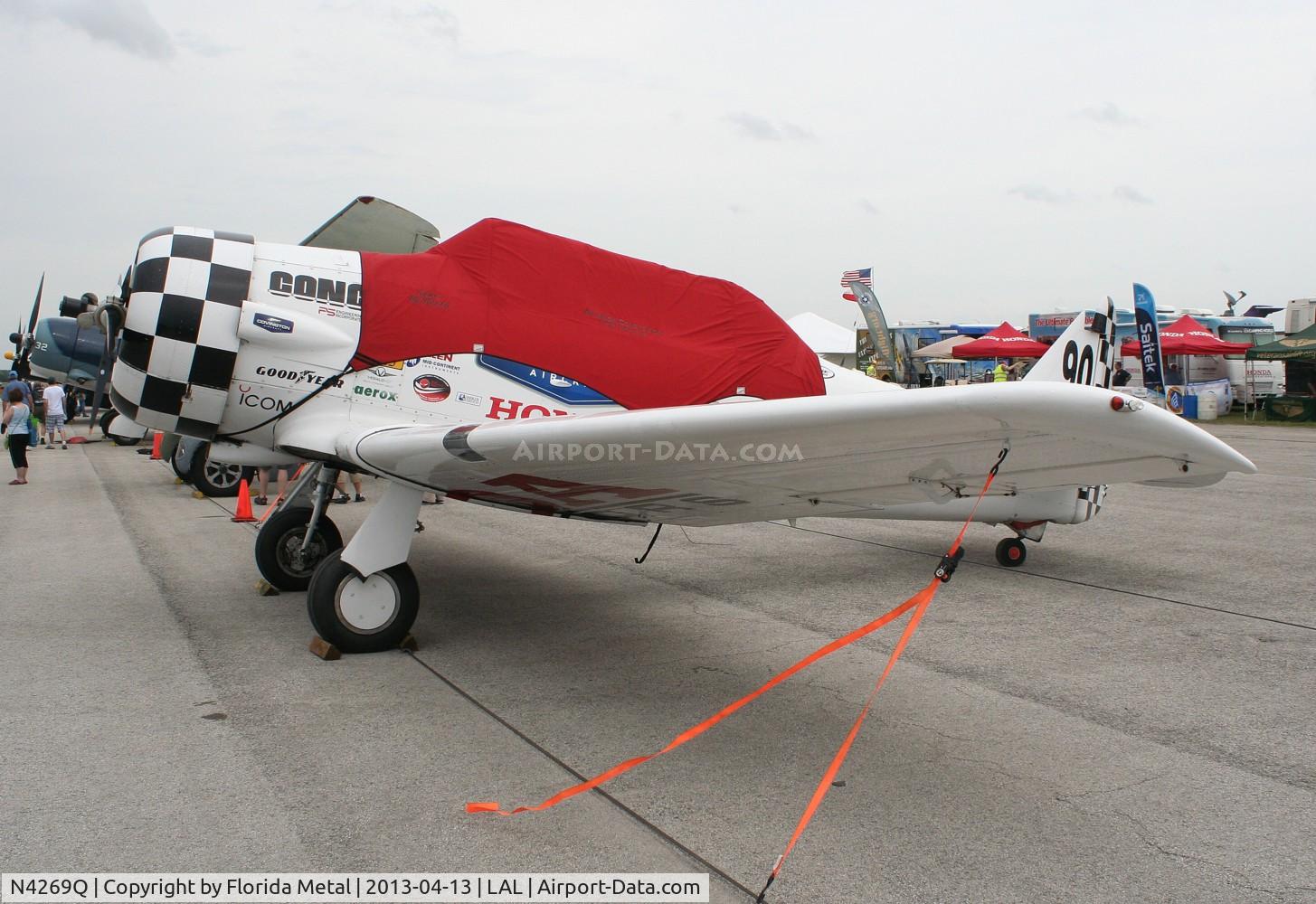 N4269Q, 1953 North American T-6G Texan C/N 197-5, T-6G at Sun N Fun