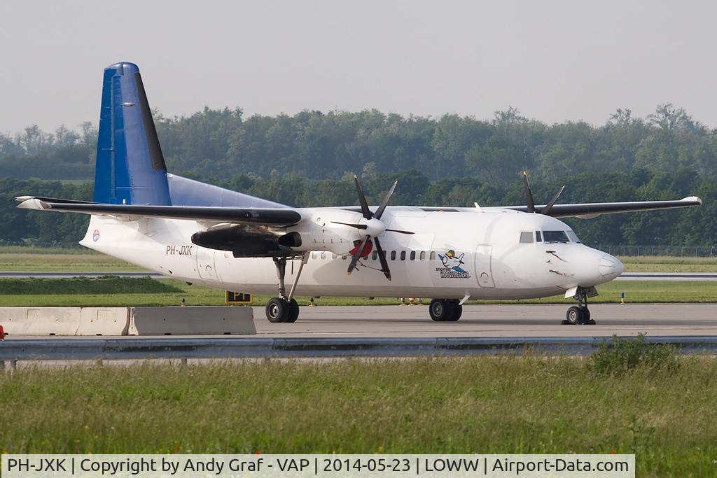 PH-JXK, 1991 Fokker 50 C/N 20233, Denim Air F50