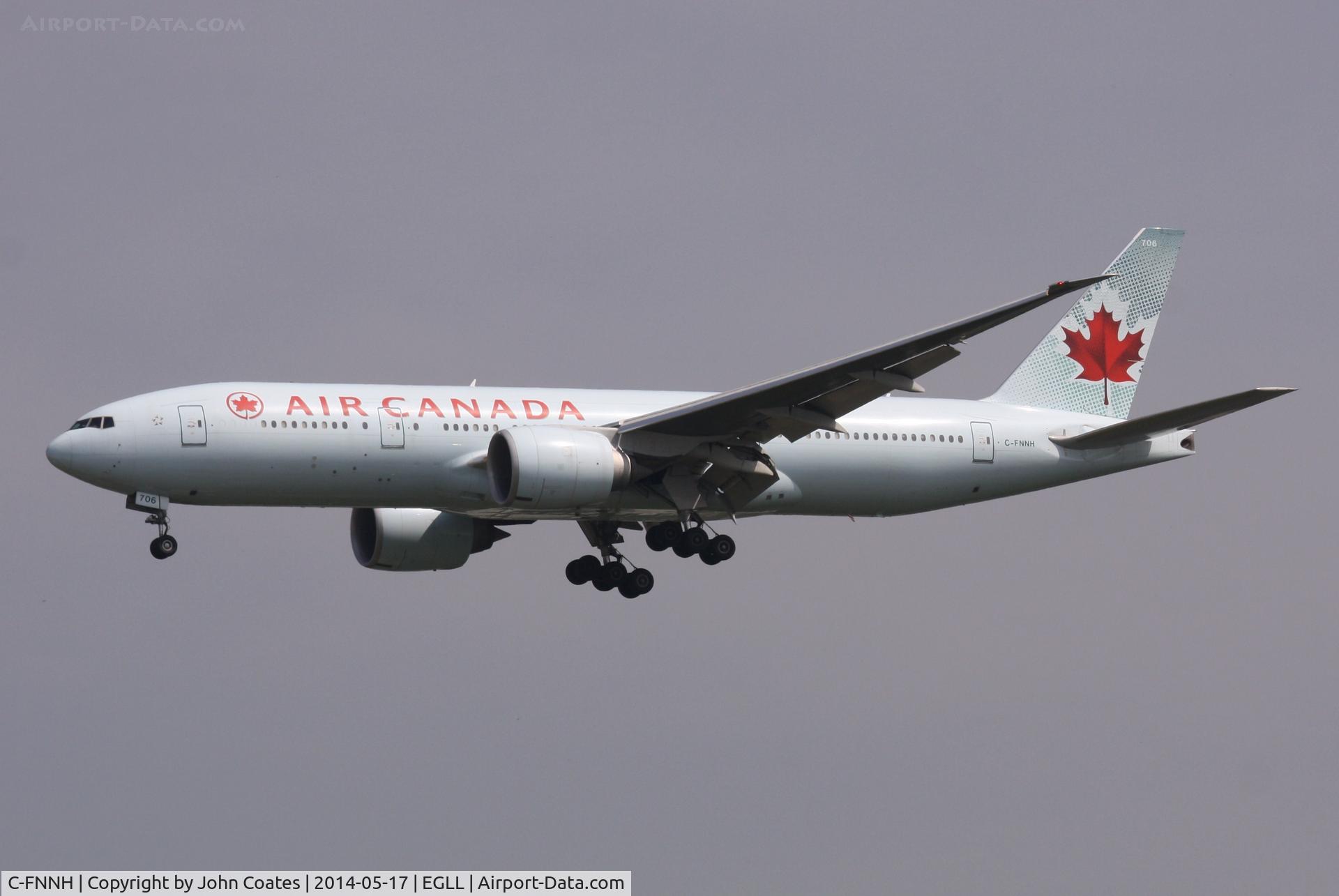 C-FNNH, 2008 Boeing 777-233/LR C/N 35247, Finals 27L