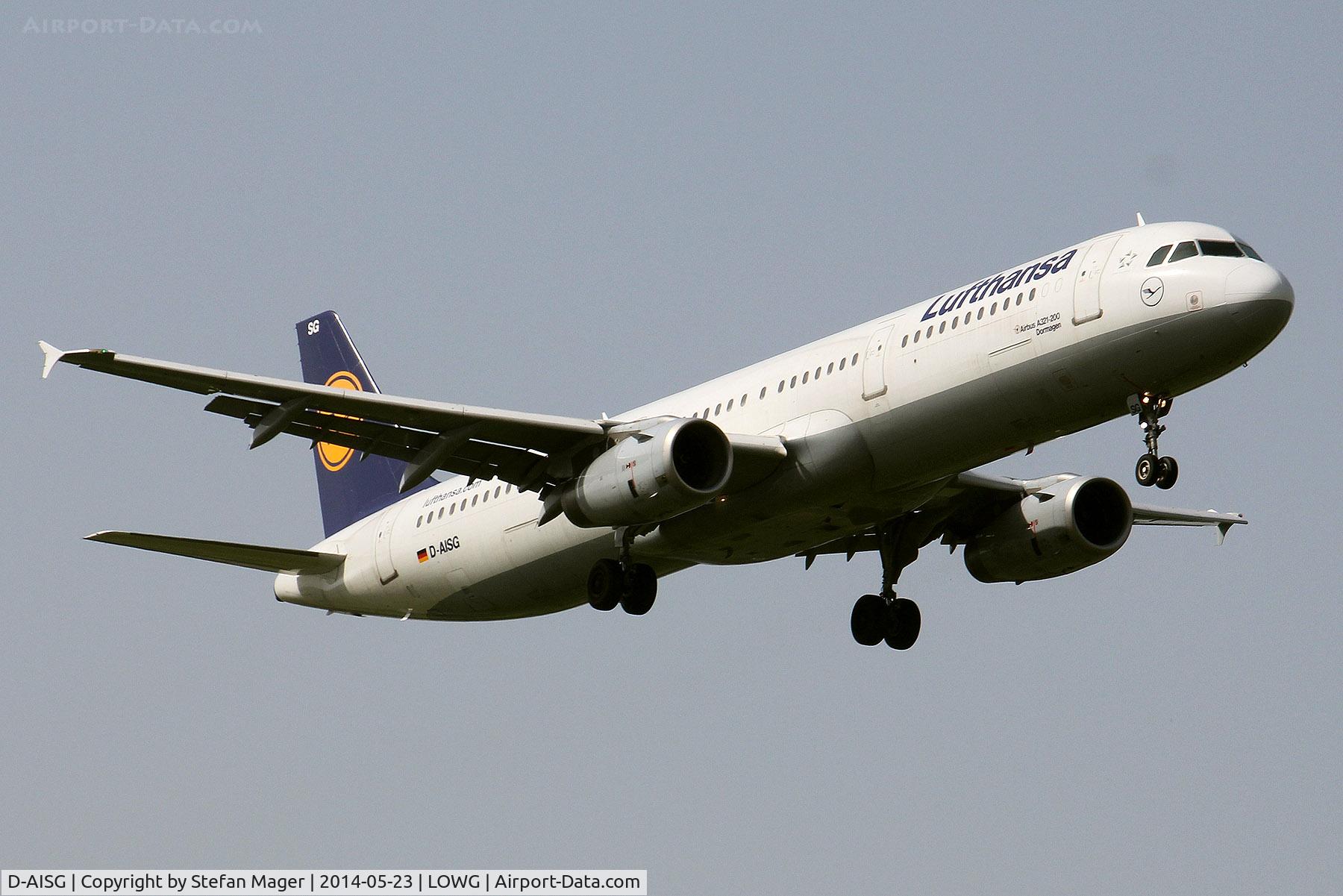 D-AISG, 2000 Airbus A321-231 C/N 1273, LH A321 @GRZ