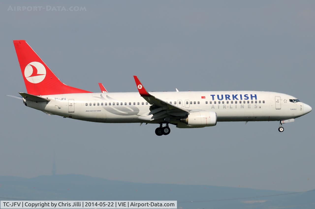 TC-JFV, 2000 Boeing 737-8F2 C/N 29782, Turkish Airlines