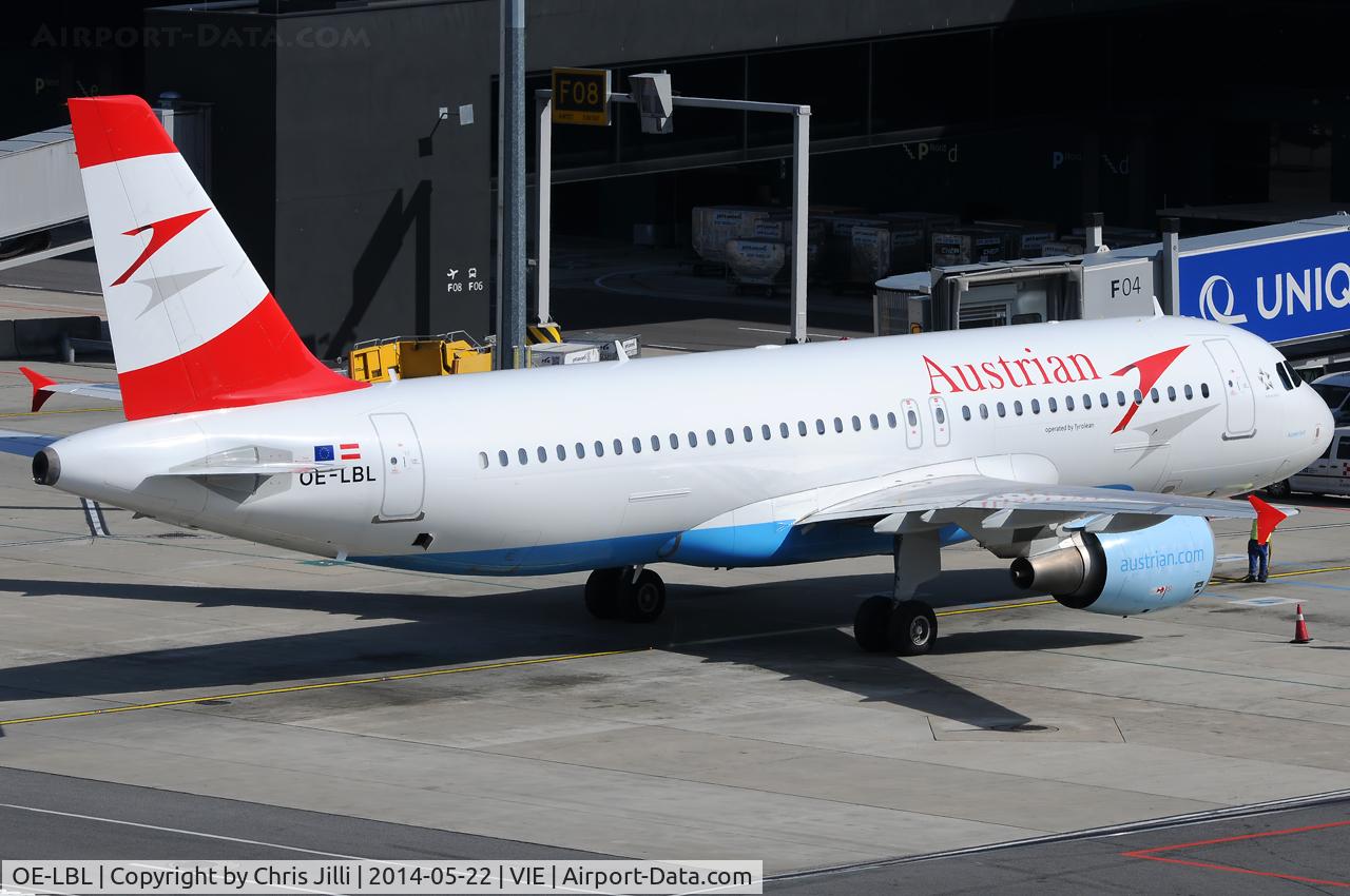 OE-LBL, 2003 Airbus A320-214 C/N 2009, Austrian Airlines