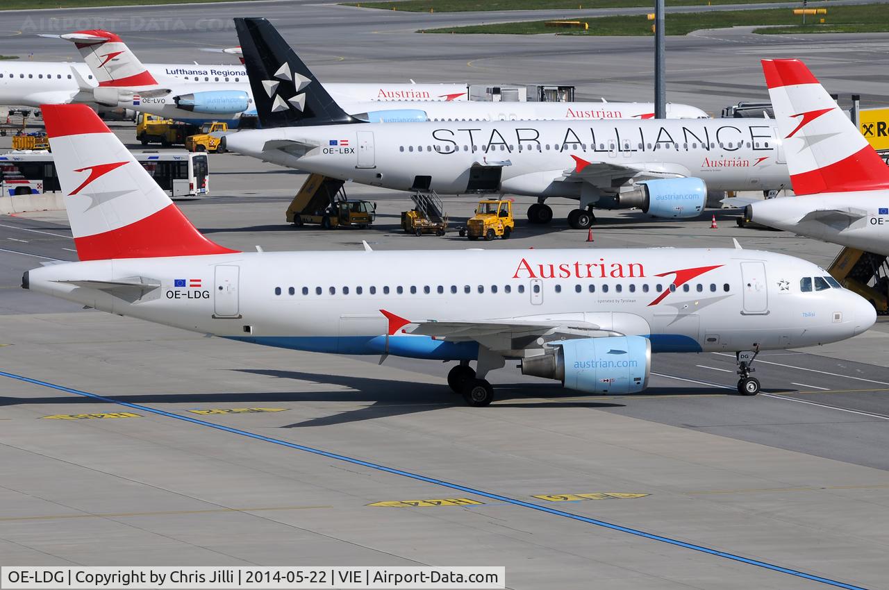 OE-LDG, 2006 Airbus A319-112 C/N 2652, Austrian Airlines