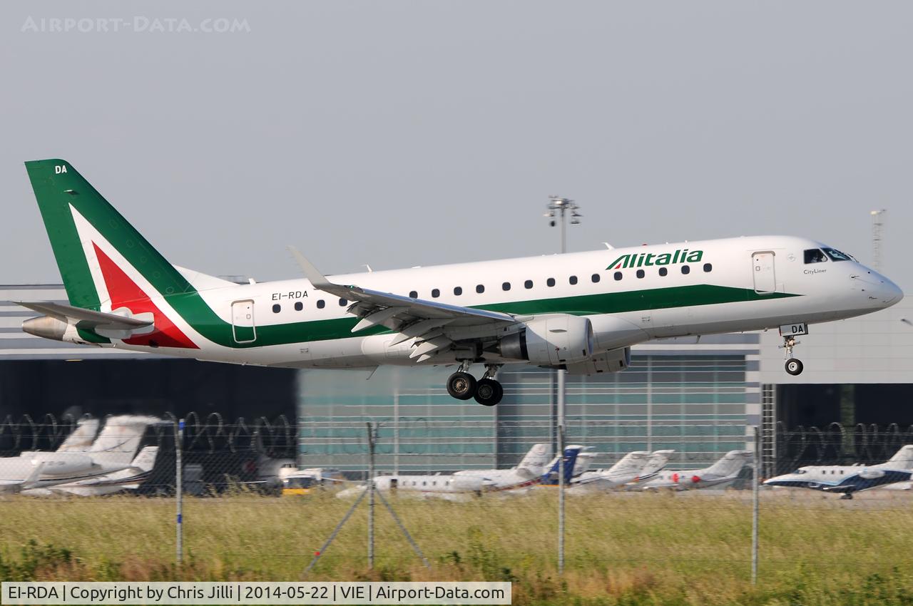 EI-RDA, 2011 Embraer 175LR (ERJ-170-200LR) C/N 17000330, Alitalia