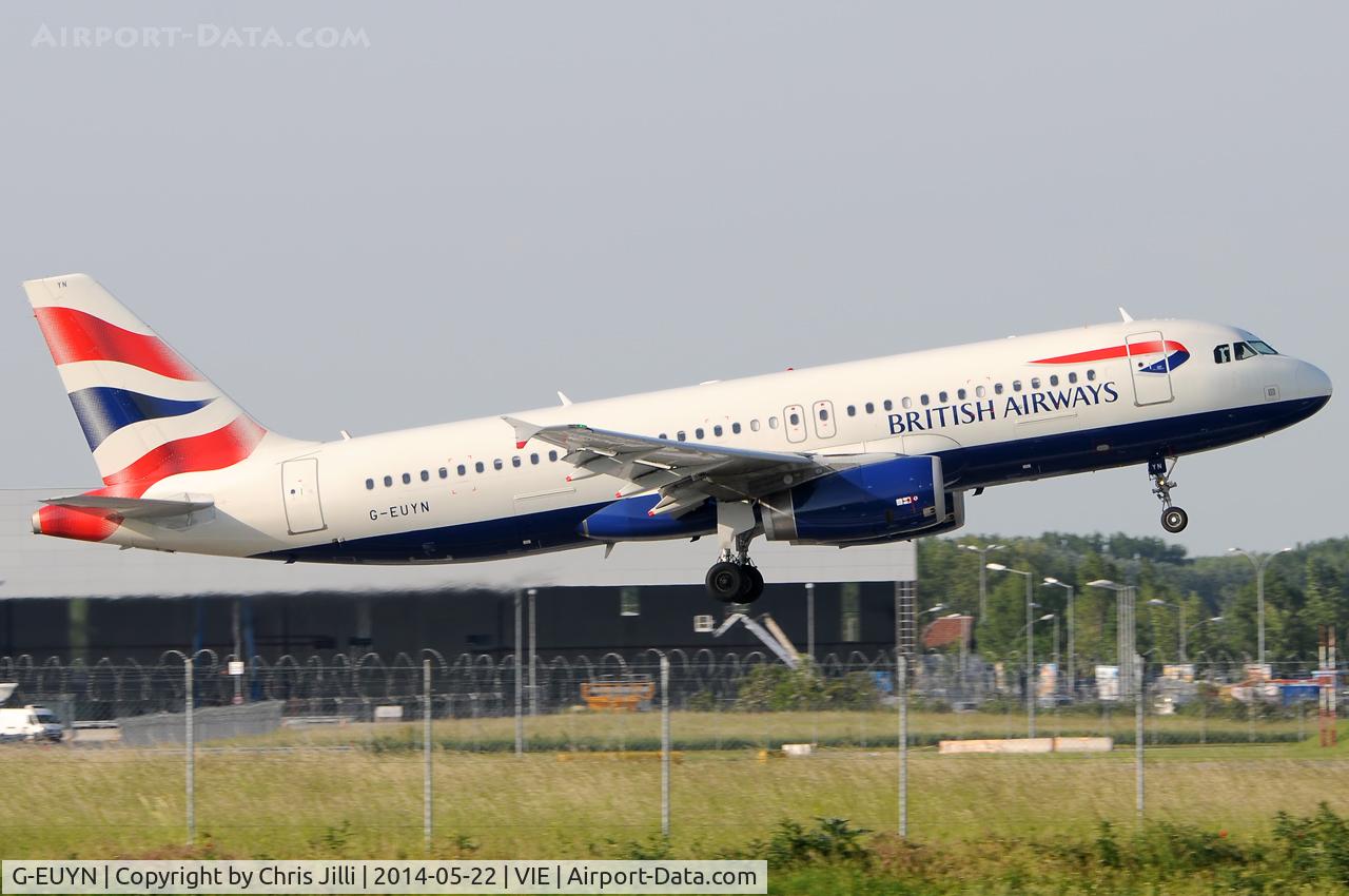 G-EUYN, 2011 Airbus A320-232 C/N 4975, British Airways
