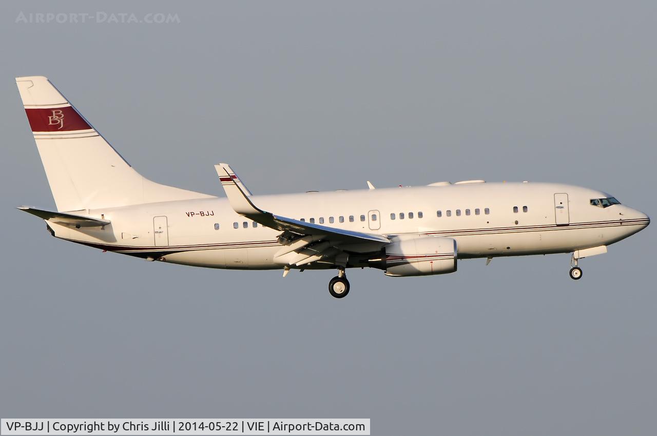 VP-BJJ, 1999 Boeing 737-7BC BBJ C/N 30330, Private BBJ