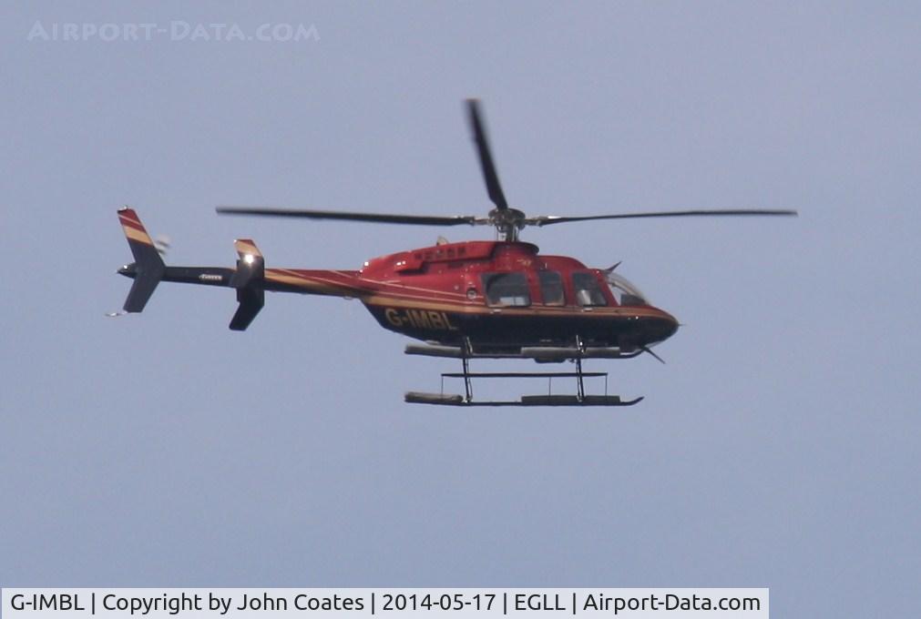 G-IMBL, 2009 Bell 407 C/N 53943, Crossing S to N