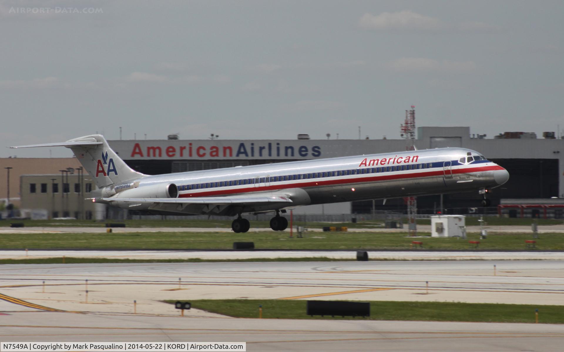 N7549A, 1991 McDonnell Douglas MD-82 (DC-9-82) C/N 53031, MD-82