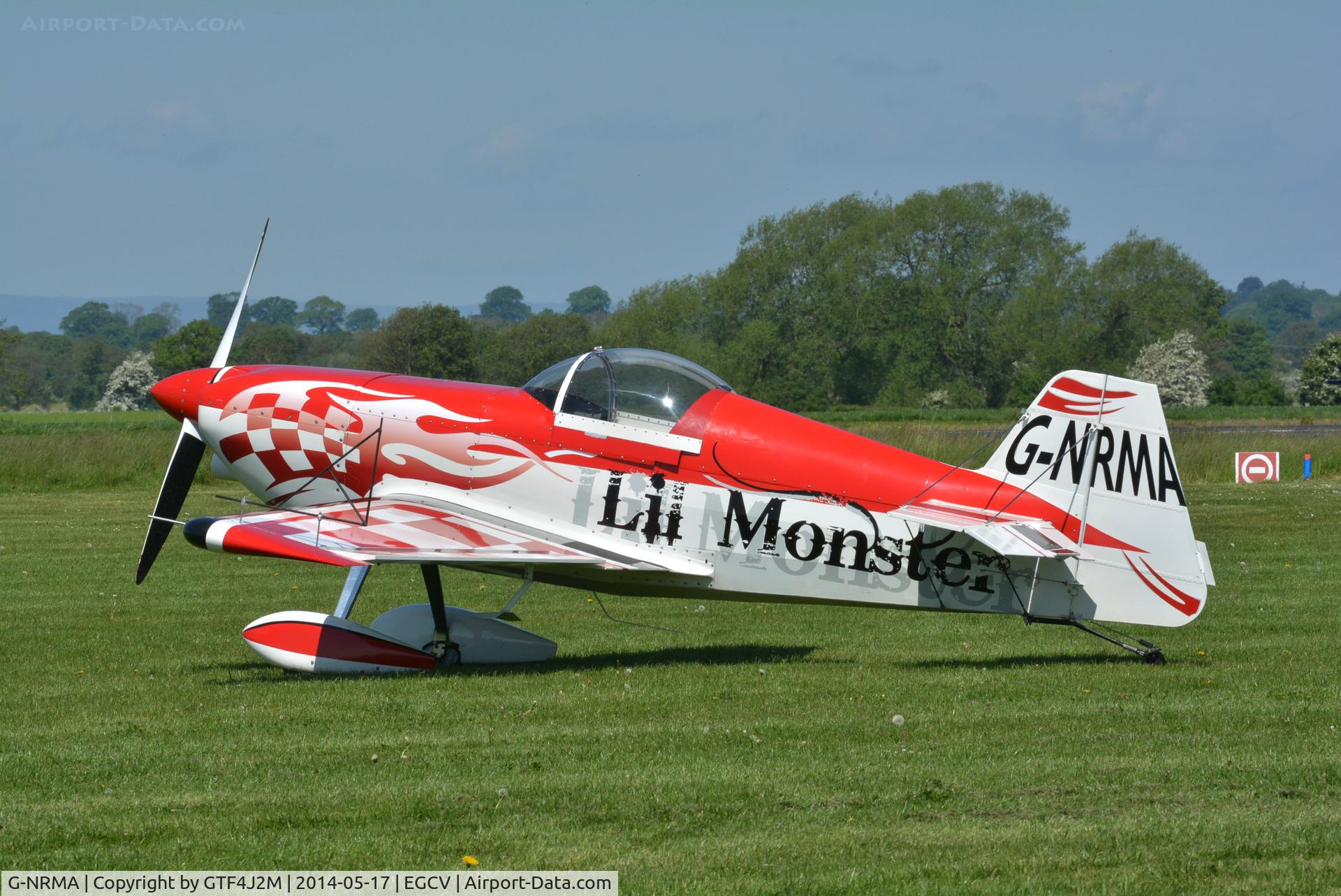 G-NRMA, 2013 Rhin DR-107 One Design C/N PFA 264-14000, G-NRMA at Sleap 17.5.14 for the Golding Barrett aerobatic trophy