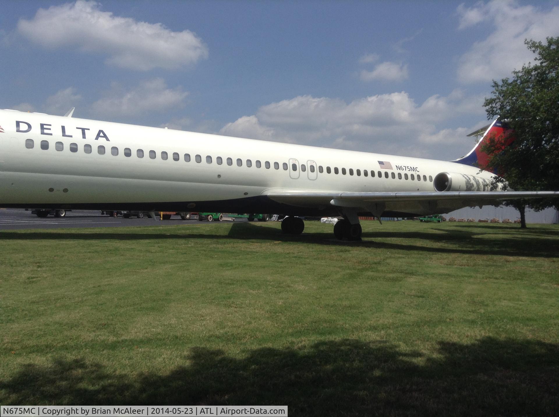 N675MC, 1975 Douglas DC-9-51 C/N 47651, It's final resting place....The Delta Museum in Atlanta