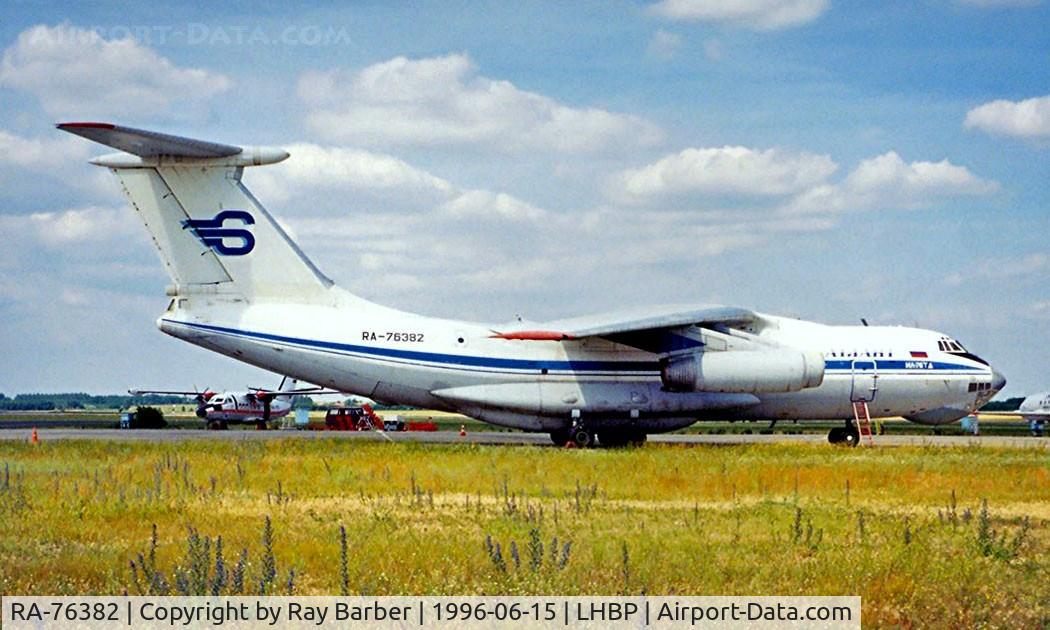 RA-76382, 1983 Ilyushin IL-76TD C/N 0023436048, Ilyushin IL-76TD [0023436048] (Atlant) Budapest-Ferihegy~HA 15/06/1996