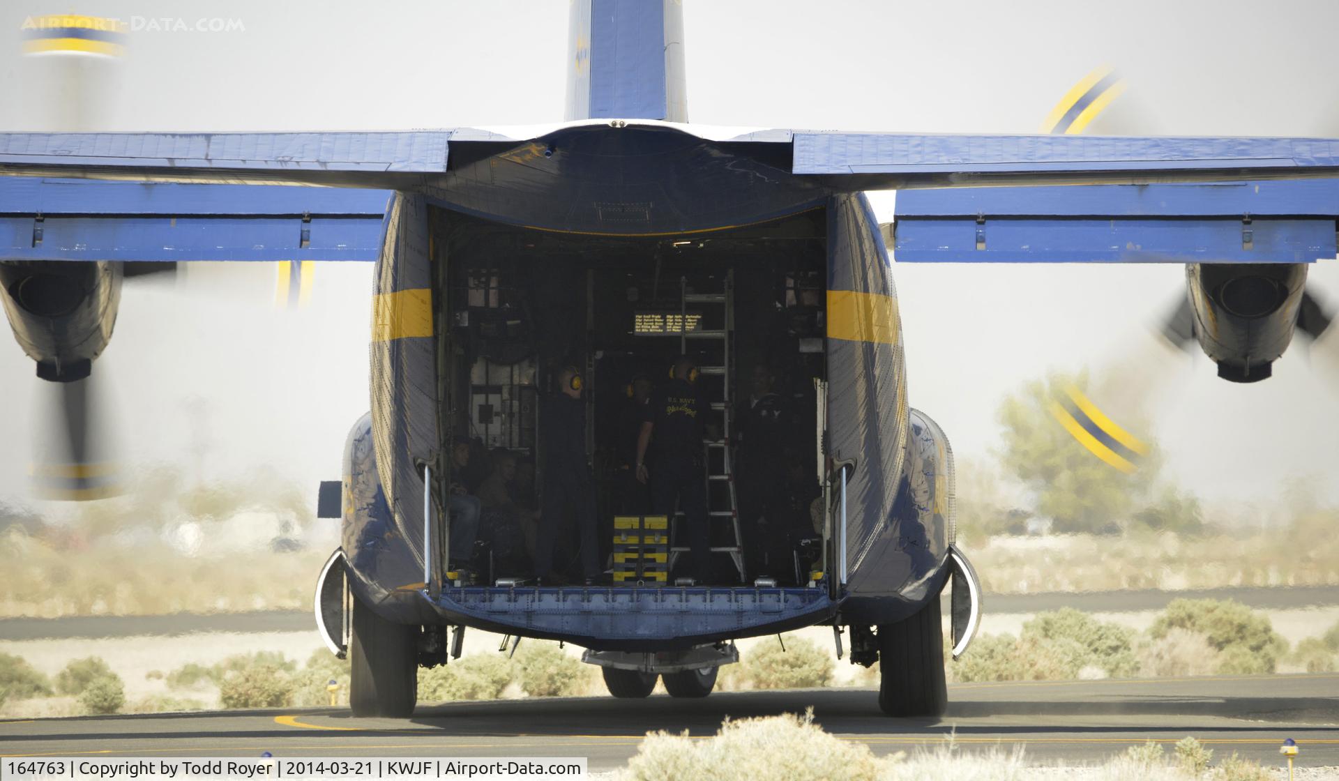 164763, 1992 Lockheed C-130T Hercules C/N 382-5258, Taxiing for departure for demo flight
