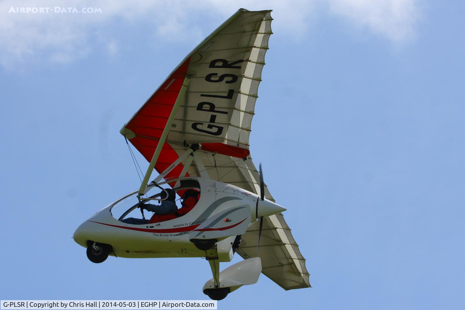 G-PLSR, 2011 P&M Aviation PulsR C/N 8607, at the 2014 Microlight Trade Fair, Popham