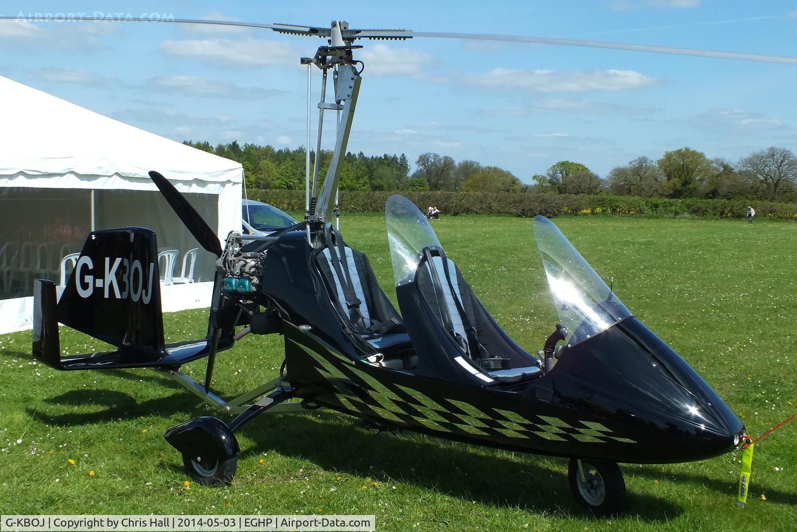 G-KBOJ, 2009 Rotorsport UK MTOsport C/N RSUK/MTOS/016, at the 2014 Microlight Trade Fair, Popham