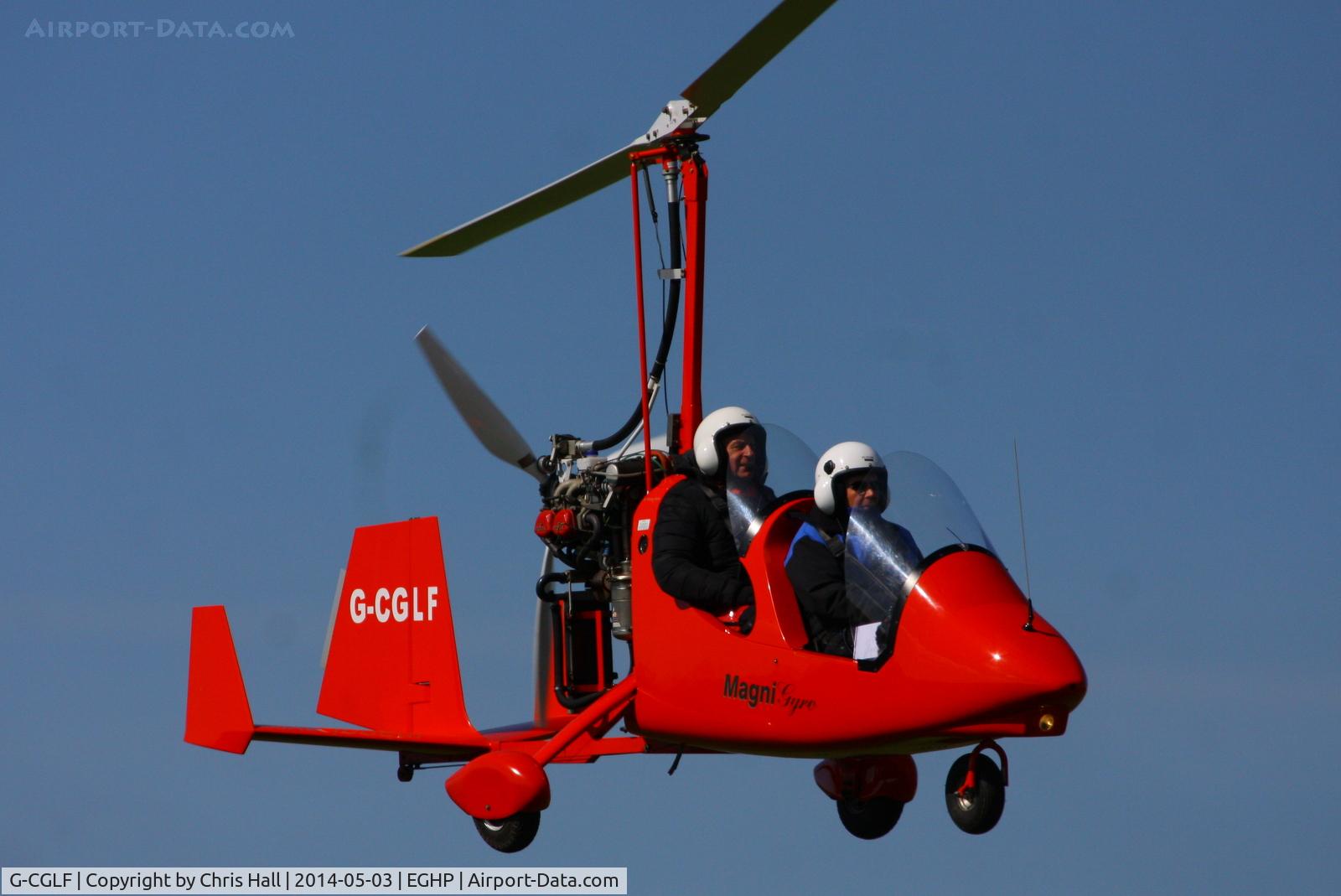 G-CGLF, 2009 Magni Gyro M-16C Tandem Trainer C/N 16-09-5614, at the 2014 Microlight Trade Fair, Popham