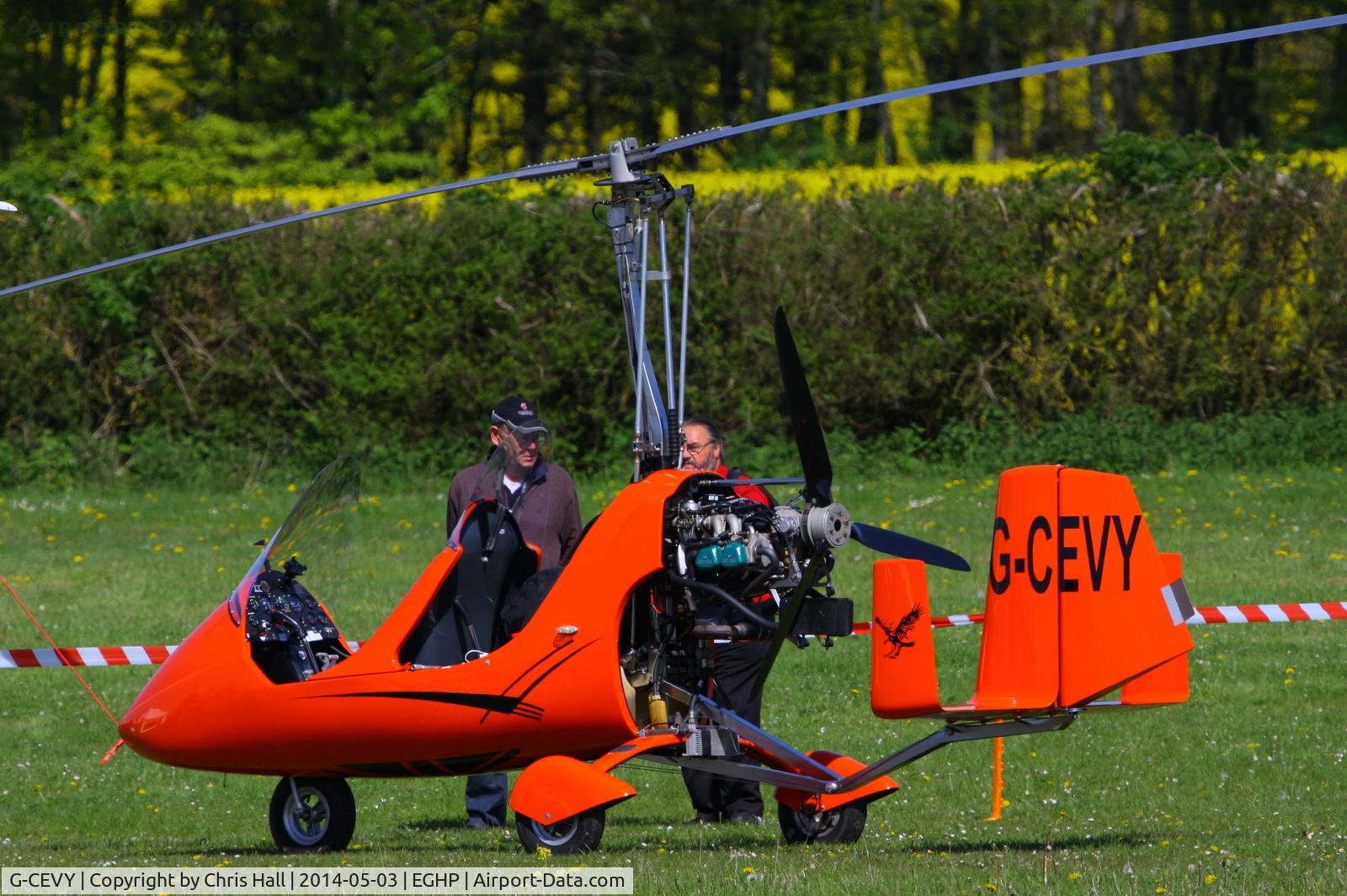 G-CEVY, 2007 Rotorsport UK MT-03 C/N RSUK/MT-03/025, at the 2014 Microlight Trade Fair, Popham