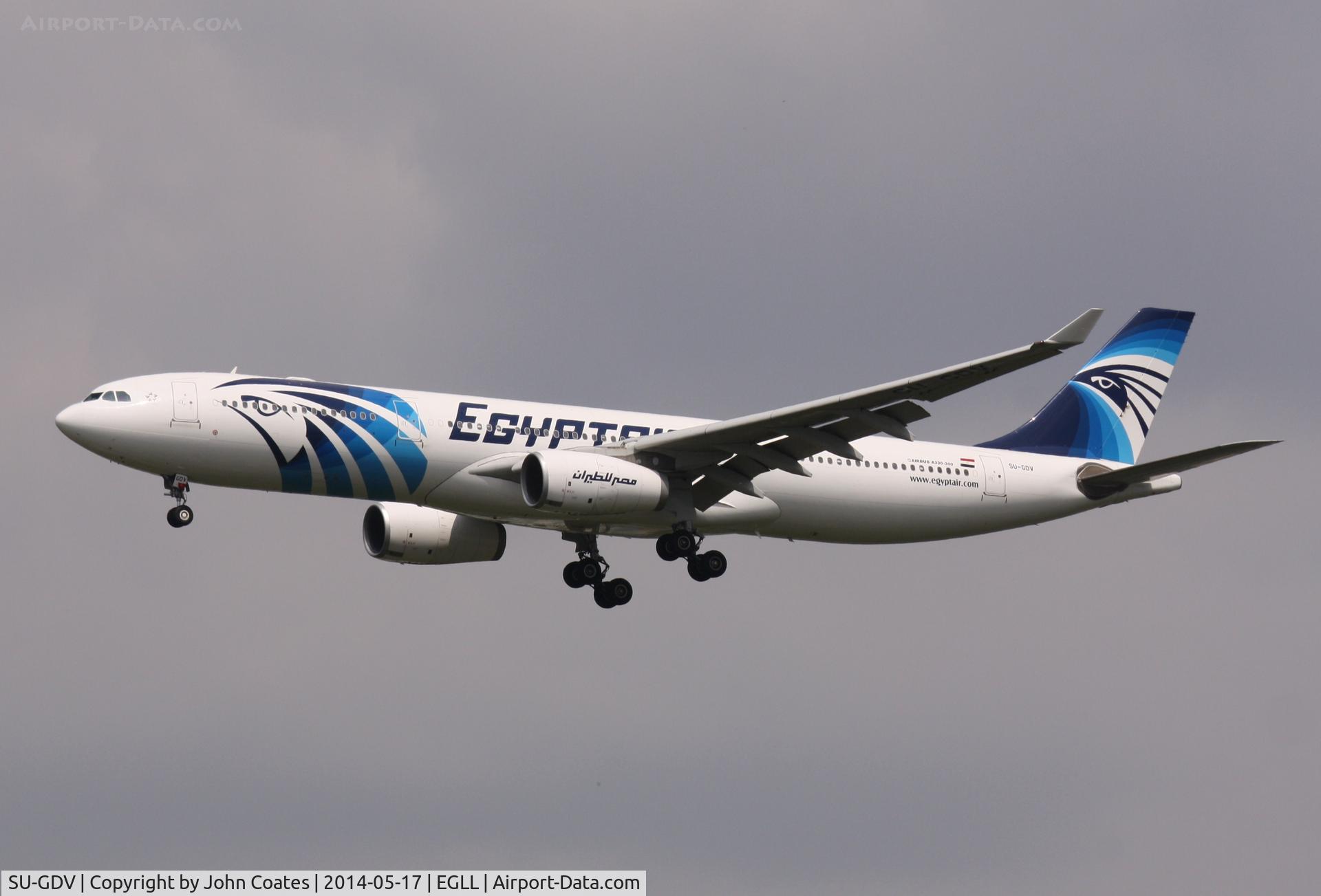 SU-GDV, 2011 Airbus A330-343X C/N 1246, Finals 27L
