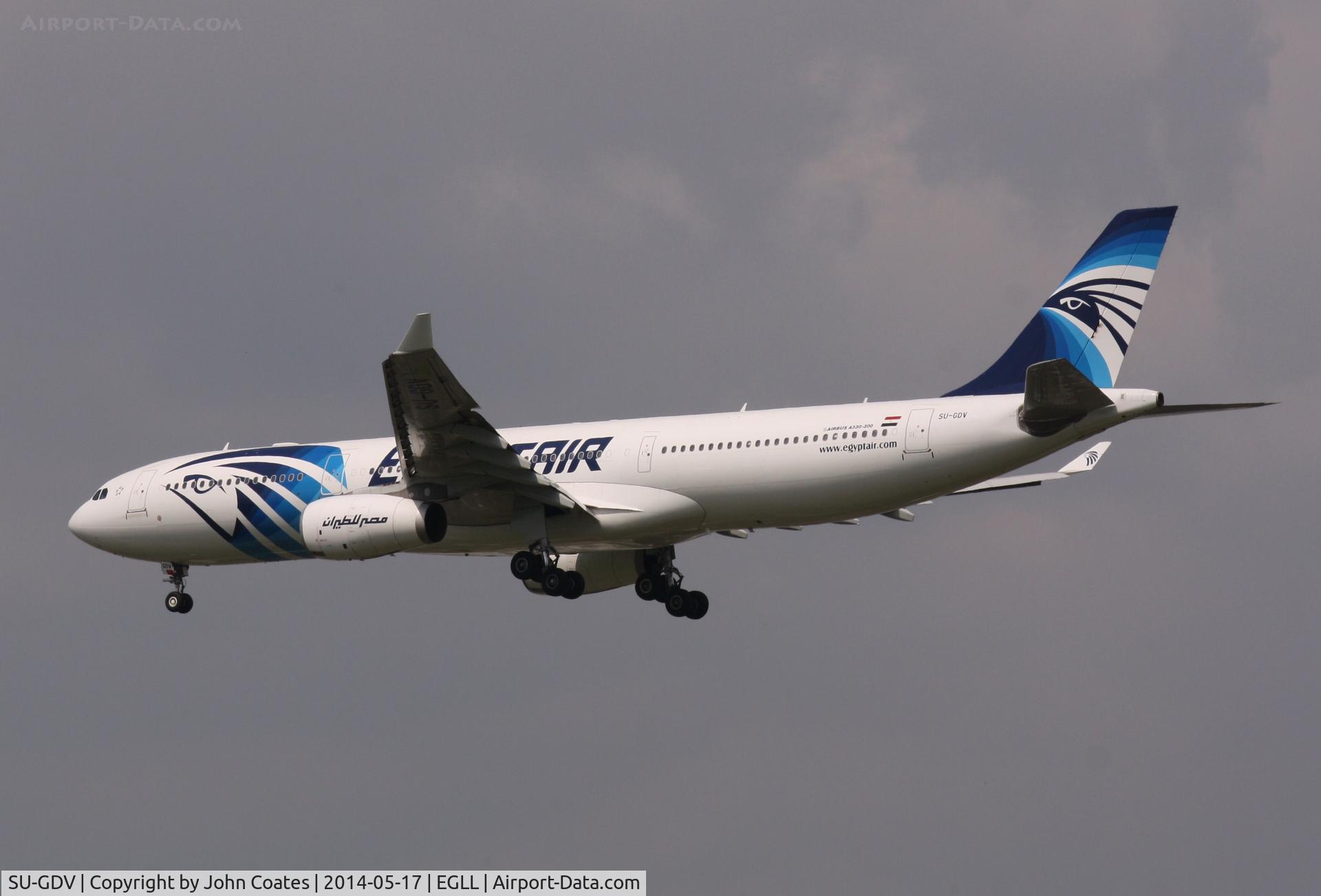 SU-GDV, 2011 Airbus A330-343X C/N 1246, Arriving 27L
