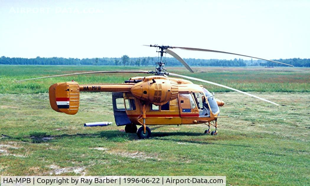 HA-MPB, 1977 Kamov Ka-26 Hoodlum C/N 7706109, Kamov Ka-26 Hoodlum [7706109] (Agrokopter) Balaton-Kere~HA 22/06/1996