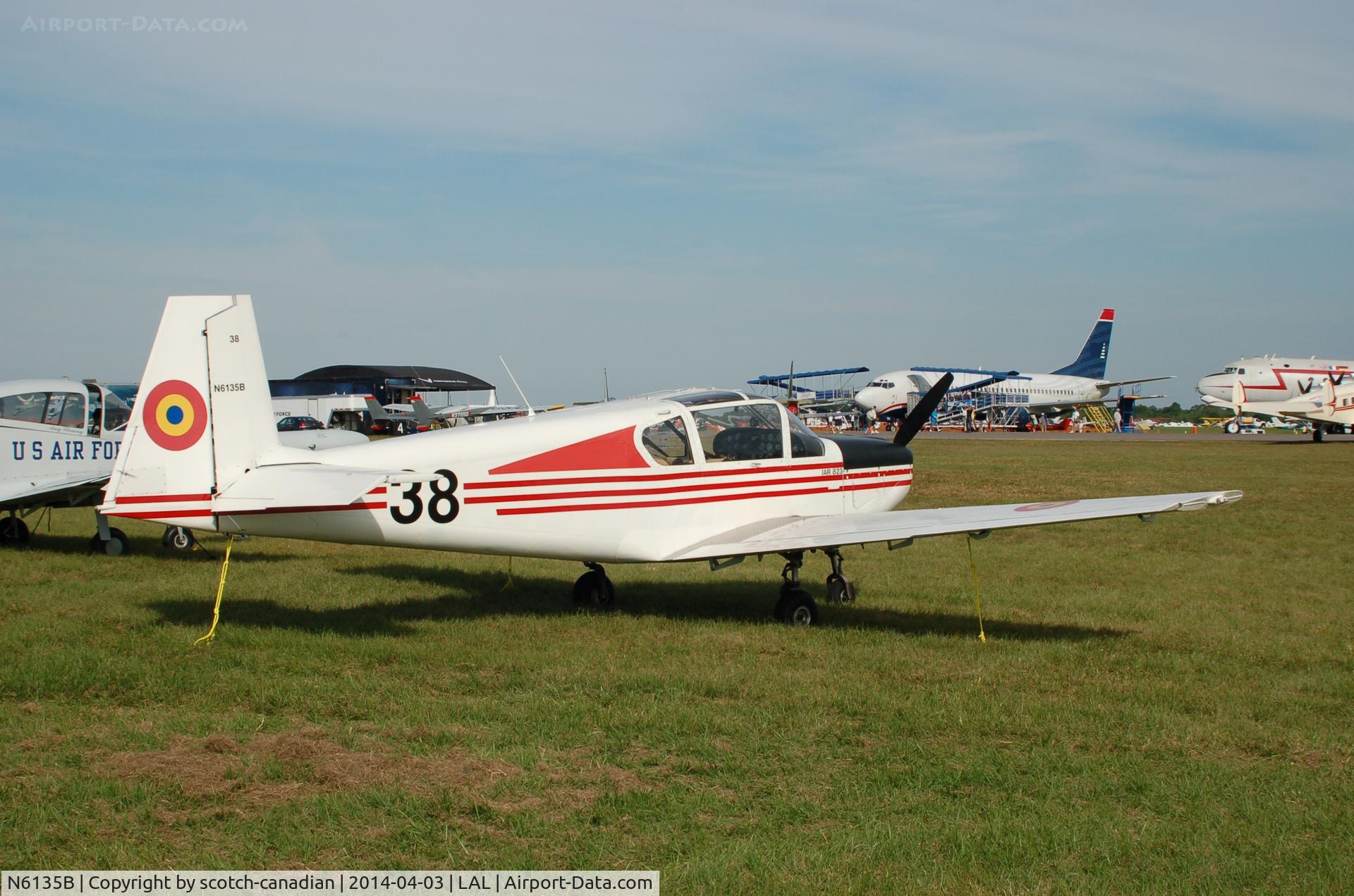 N6135B, 1978 IAR IAR-823 C/N 45, 1978 IAR IAR-823, N6135B, at 2014 Sun n Fun, Lakeland Linder Regional Airport, Lakeland, FL