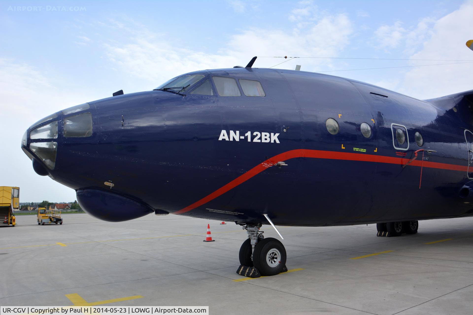 UR-CGV, 1966 Antonov An-12BP C/N 6344610, An-12BP, front