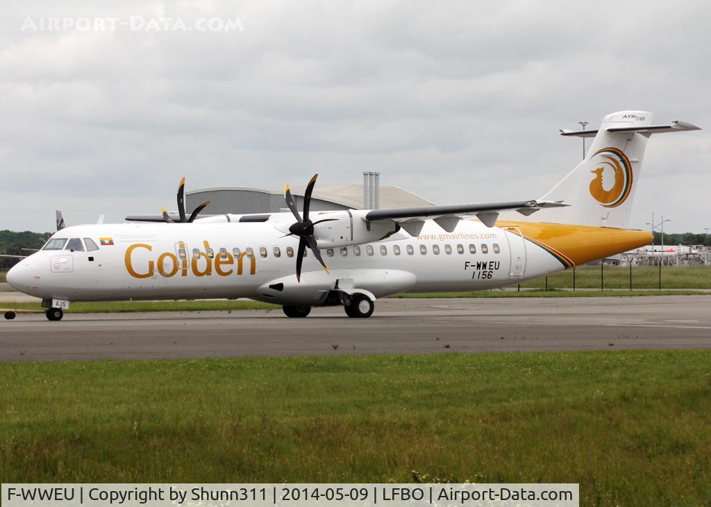 F-WWEU, 2014 ATR 72-600 (72-212A) C/N 1156, C/n 1156 - To be XY-AJS
