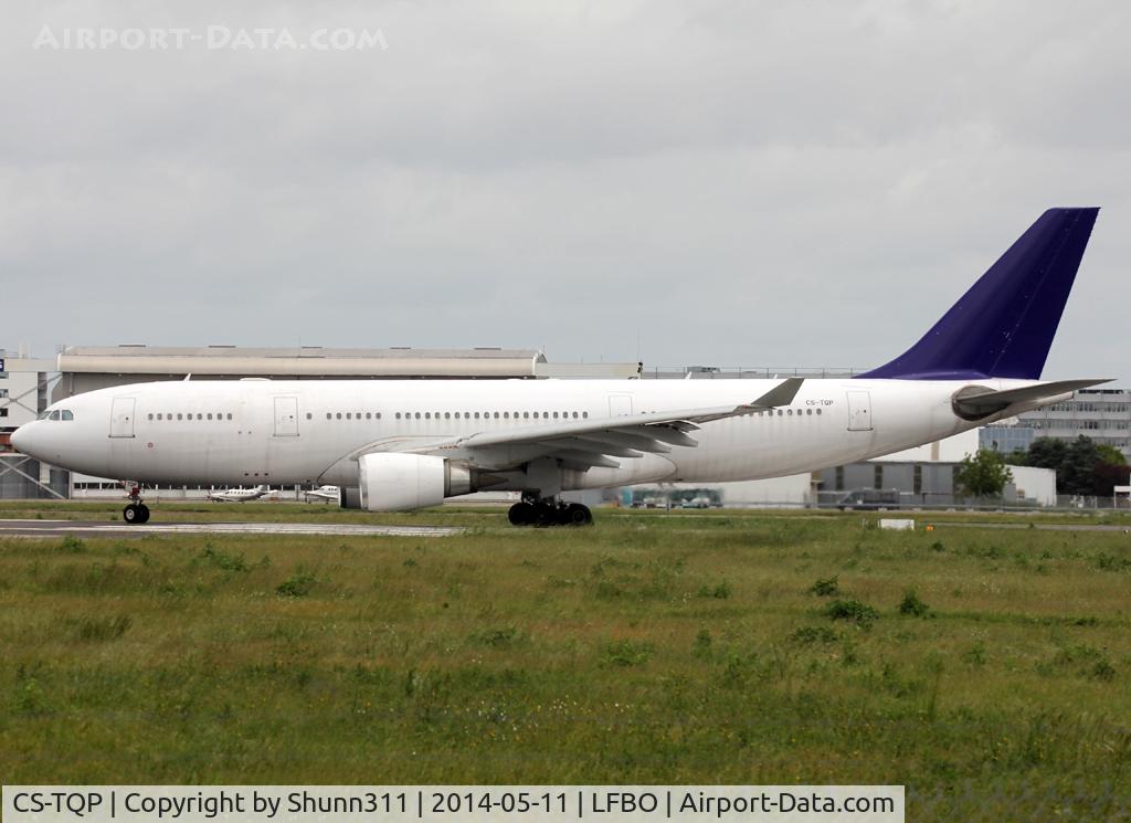 CS-TQP, 1998 Airbus A330-202 C/N 211, Lining up rwy 32R for departure... Belgian Air Force flight this day...