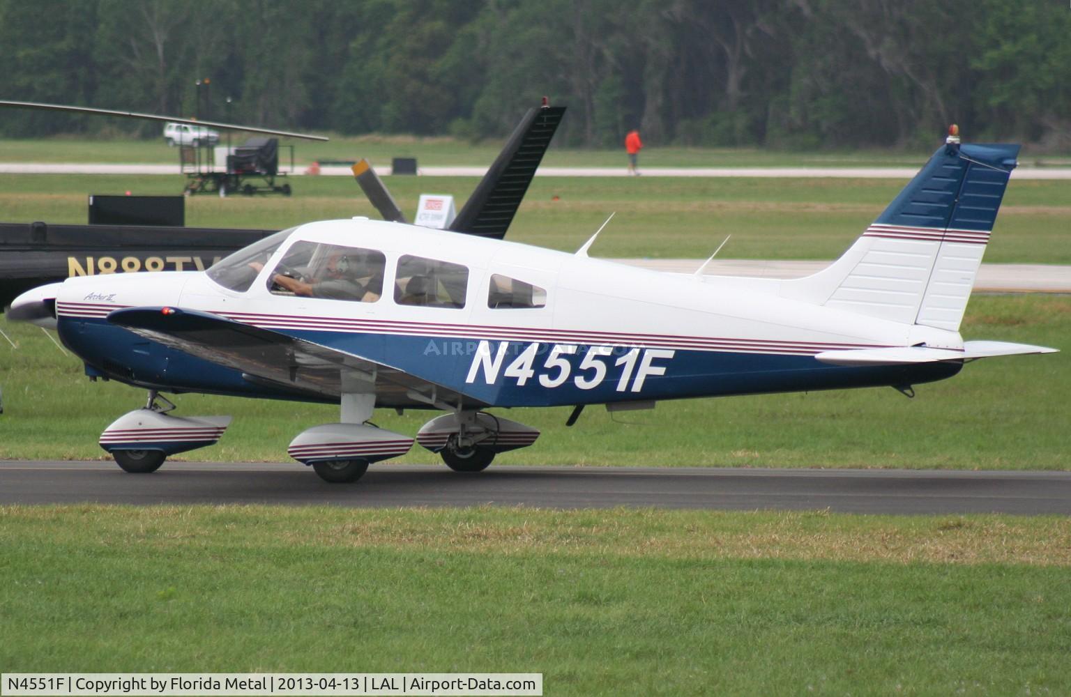 N4551F, 1976 Piper PA-28-181 Archer C/N 28-7790044, Piper PA-28-181 Archer at Sun N Fun