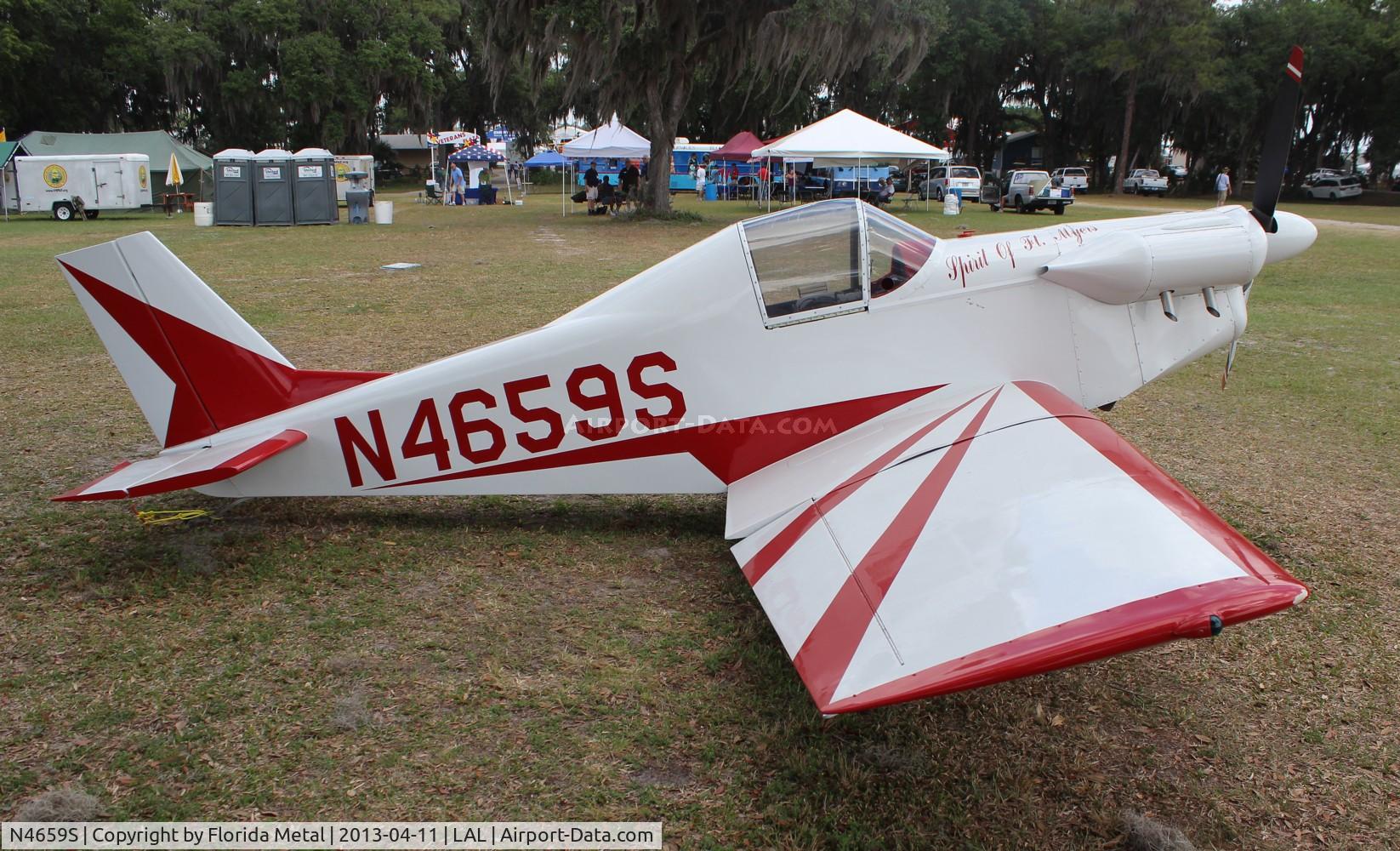 N4659S, 1964 McNeal Ranchaero HR C/N 1, McNeal Ranchaero homebuilt at Sun N Fun