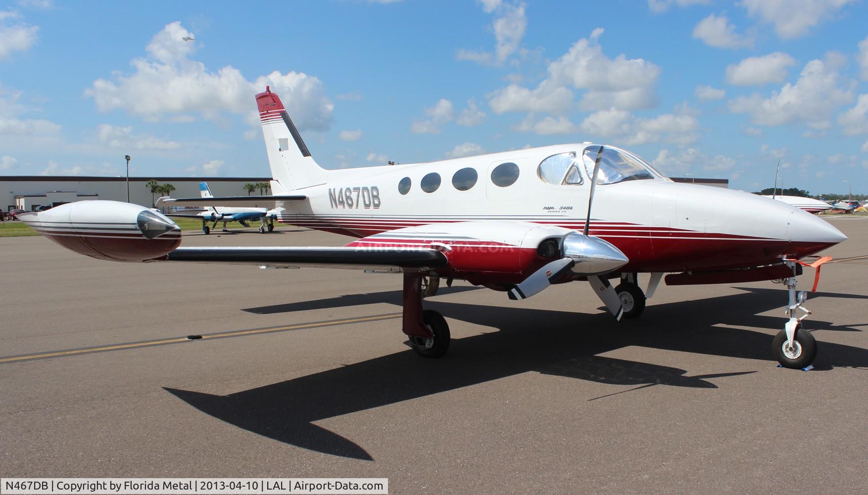 N467DB, 1978 Cessna 340A C/N 340A0467, Cessna 340A at Sun N Fun