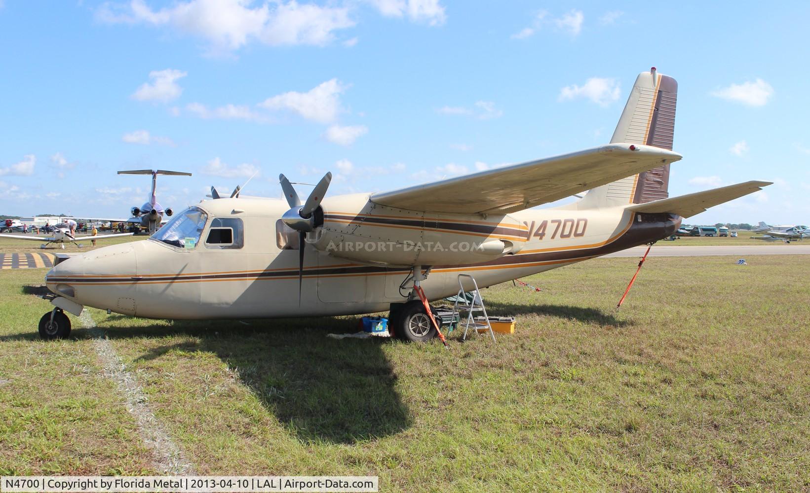 N4700, 1956 Aero Commander 560-A C/N 309, Aero Commander 560-A at Sun N Fun