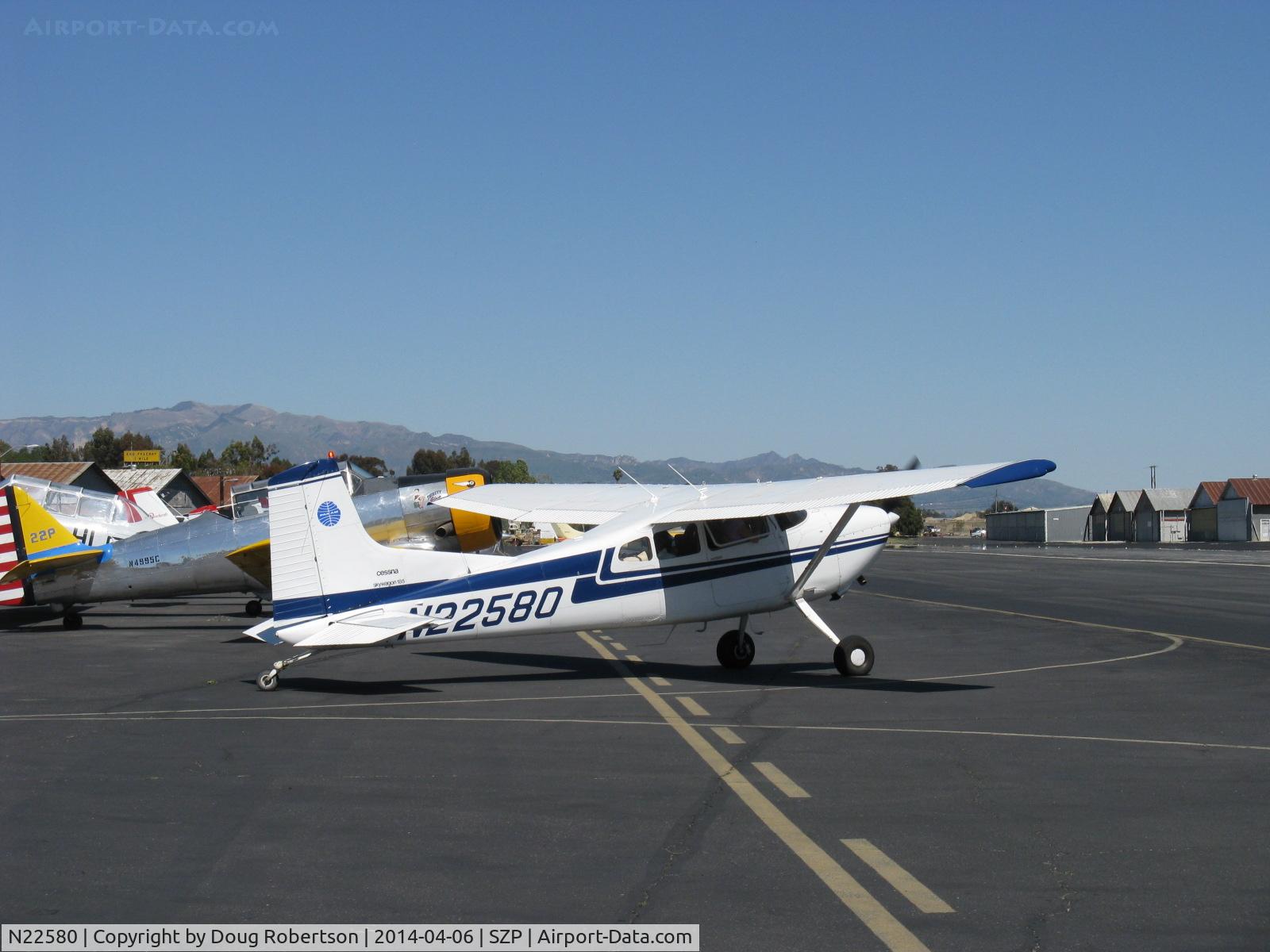 N22580, 1976 Cessna A185F Skywagon 185 C/N 18503076, 1976 Cessna A185F SKYWAGON, Continental IO-520-D 300 Hp, taxi to 22