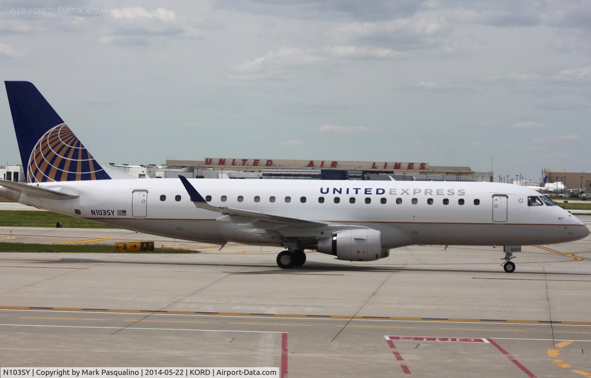 N103SY, 2014 Embraer 175LR (ERJ-170-200LR) C/N 17000390, ERJ 170-200 LR