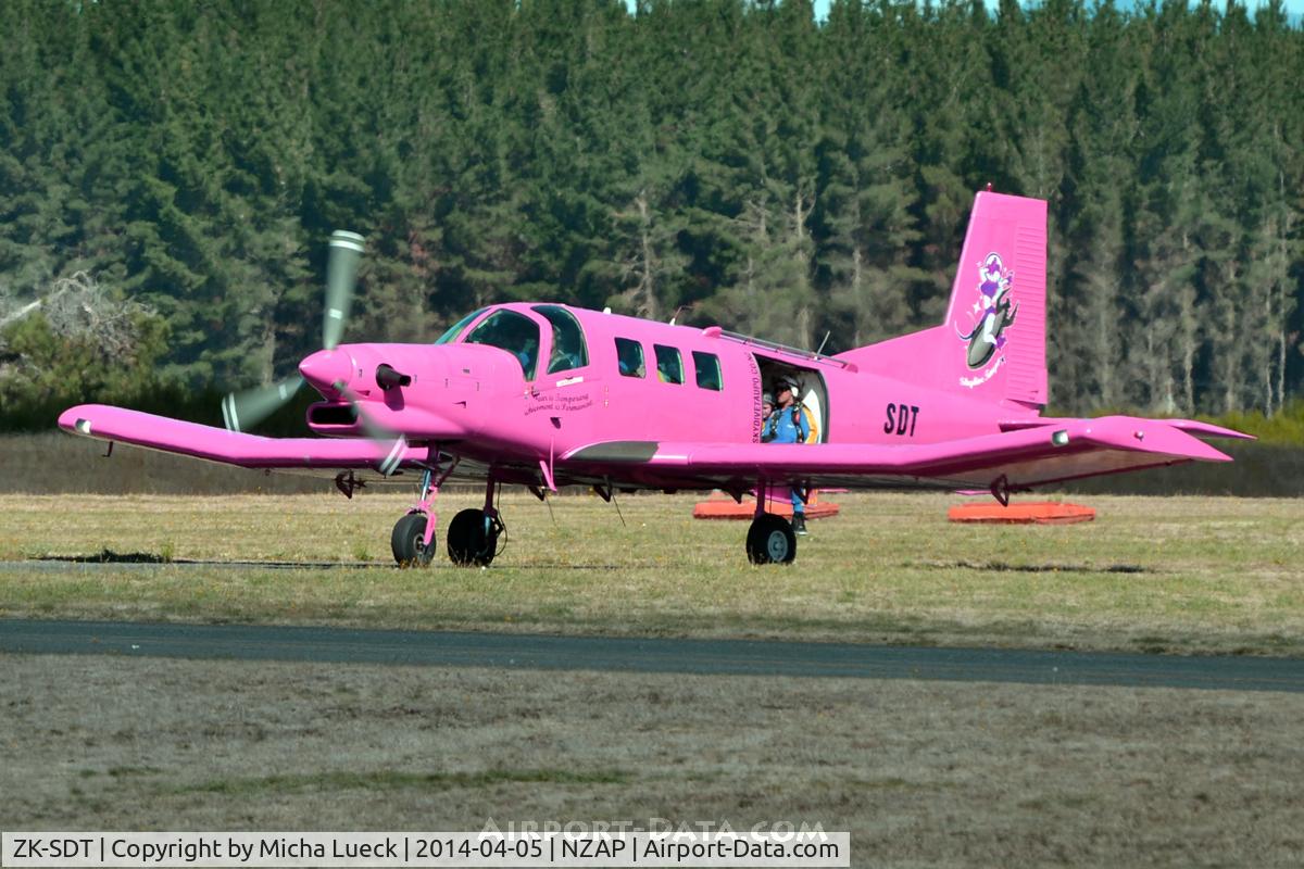 ZK-SDT, 2002 Pacific Aerospace 750XL C/N 34, At Taupo