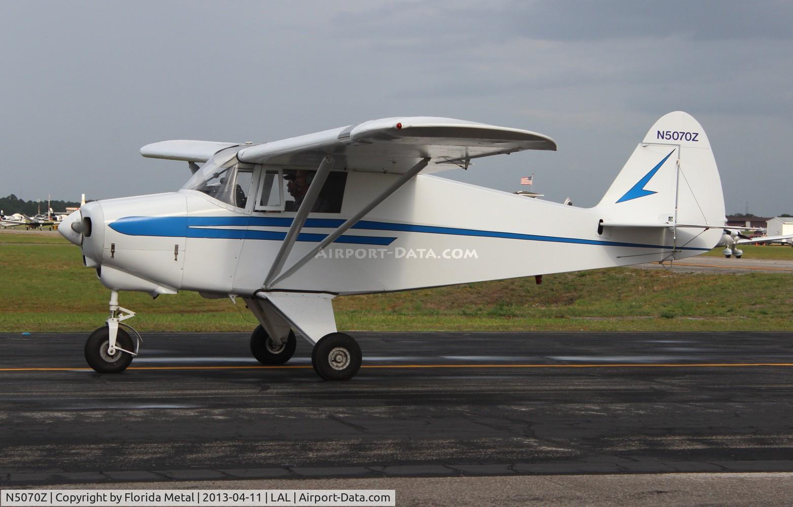 N5070Z, 1961 Piper PA-22-108 Colt C/N 22-8698, Piper Tripacer at Sun N Fun