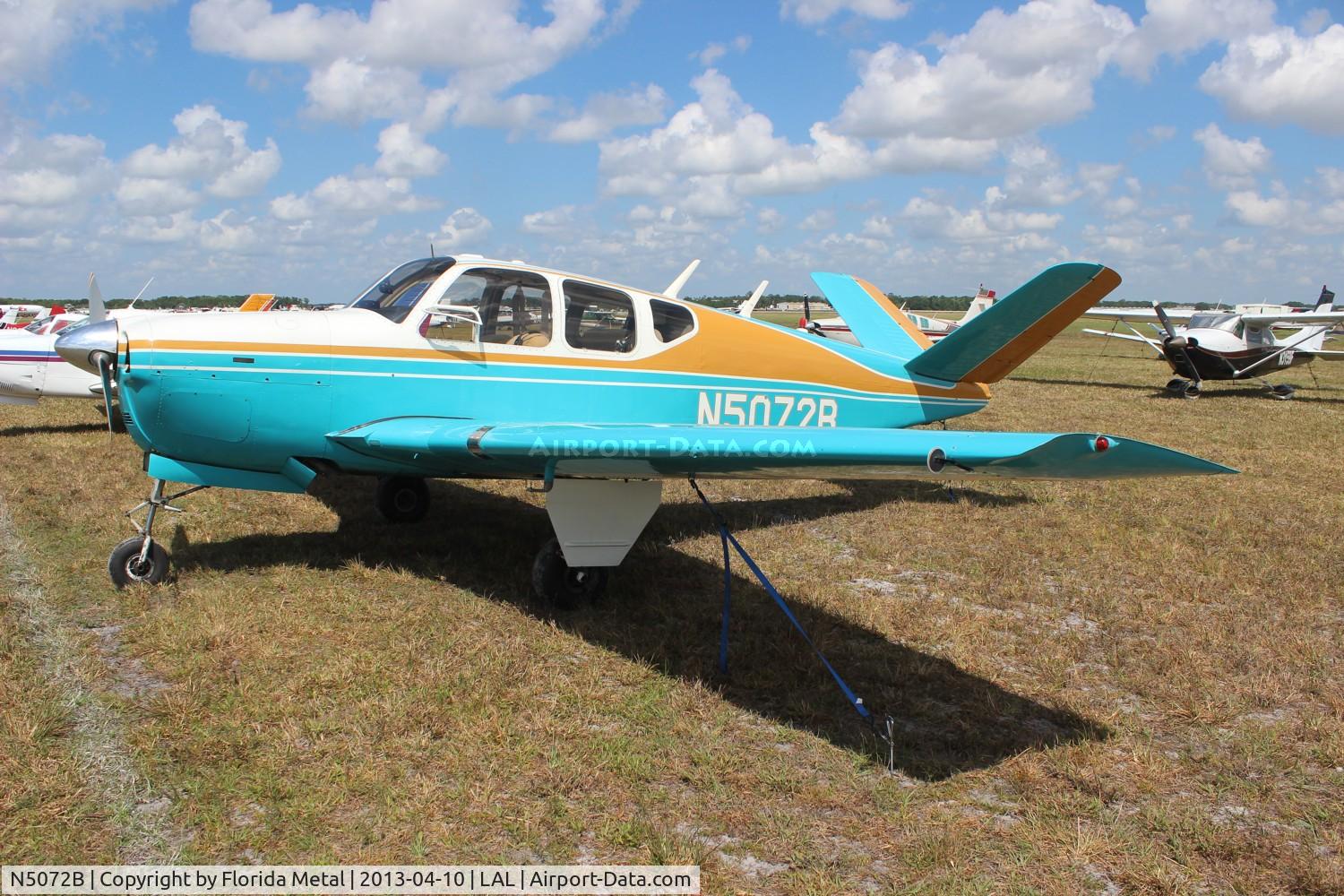 N5072B, 1955 Beech F35 Bonanza C/N D-4359, Beech F35 at Sun N Fun
